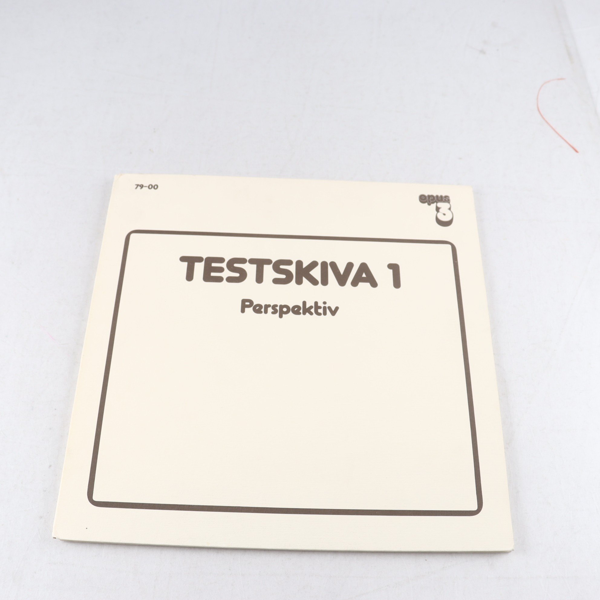 LP V/A, Test Record 1 (Depth Of Image)