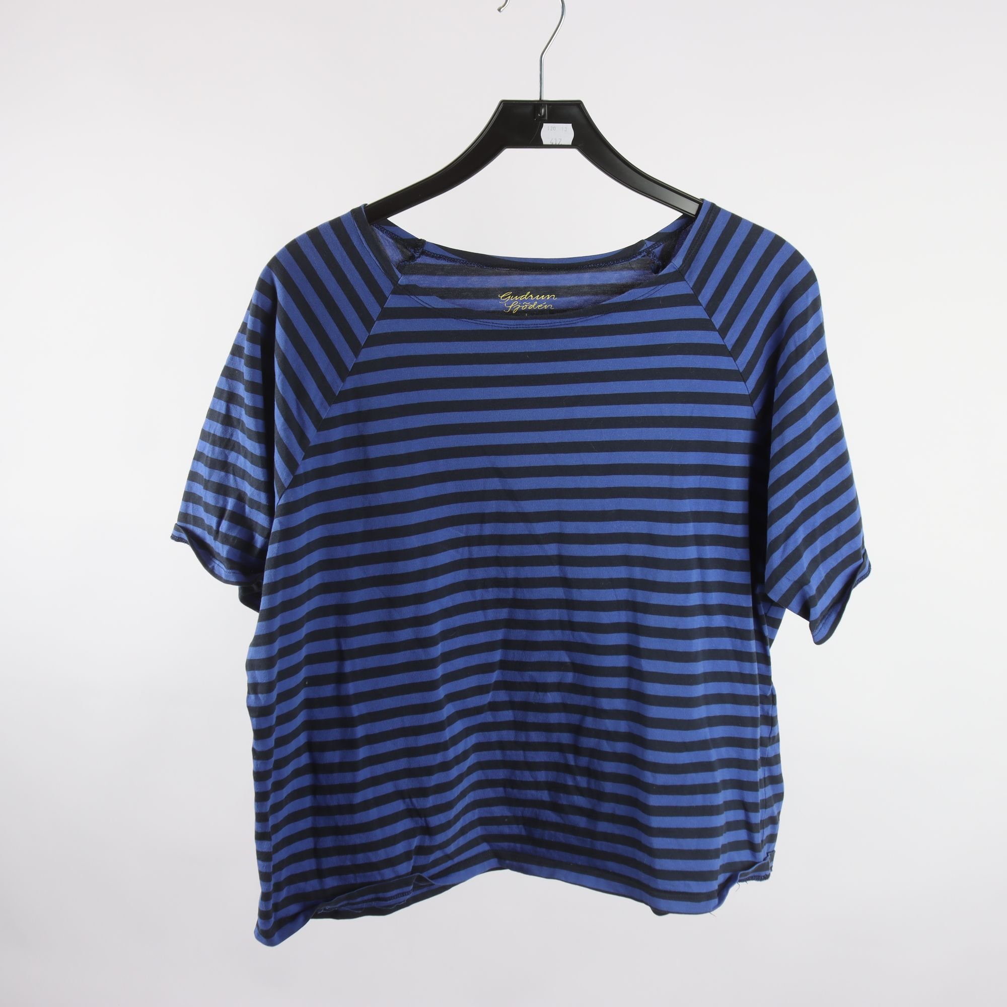 Tröja, 2-pack, Gudrun Sjöden, randig, rosa, lila, stl. L.