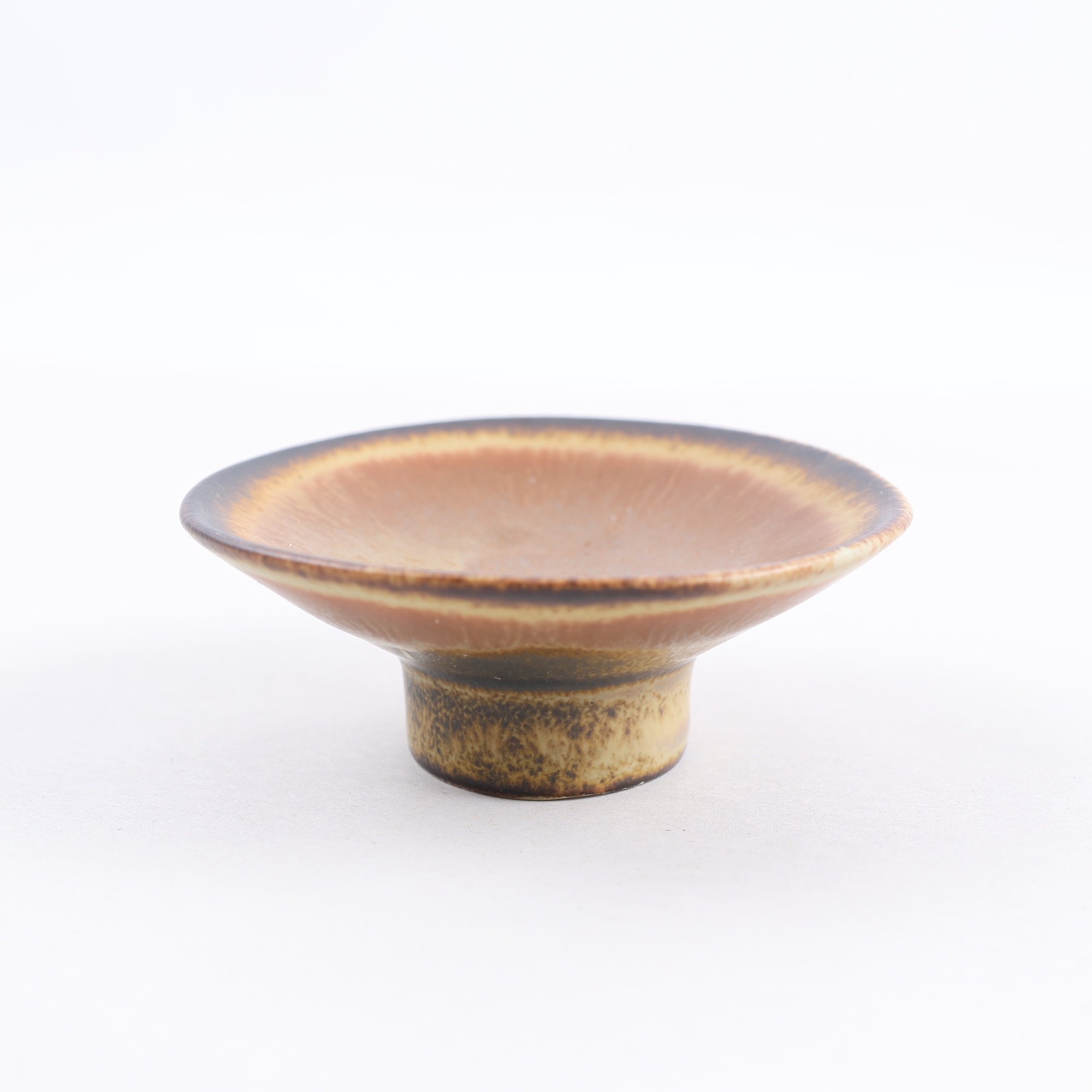 Skål på fot, miniatyr, Bertil Lundgren, Rörstrand