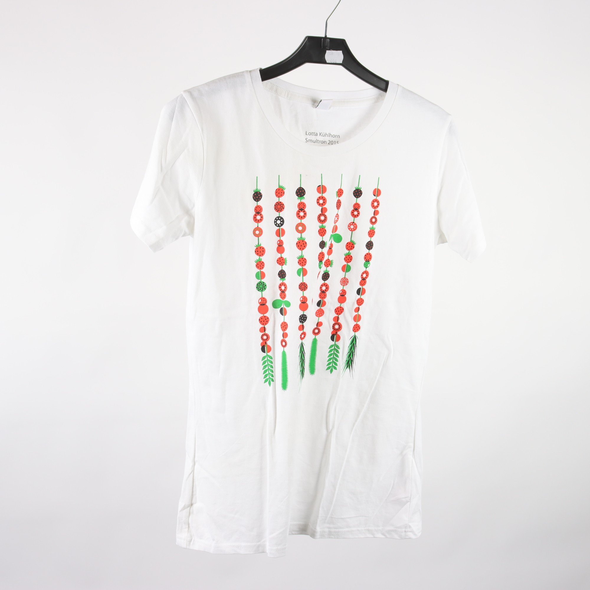 T-shirt, 4 st, Wester + Elsner, vit, mönstrad, stl. M/L.