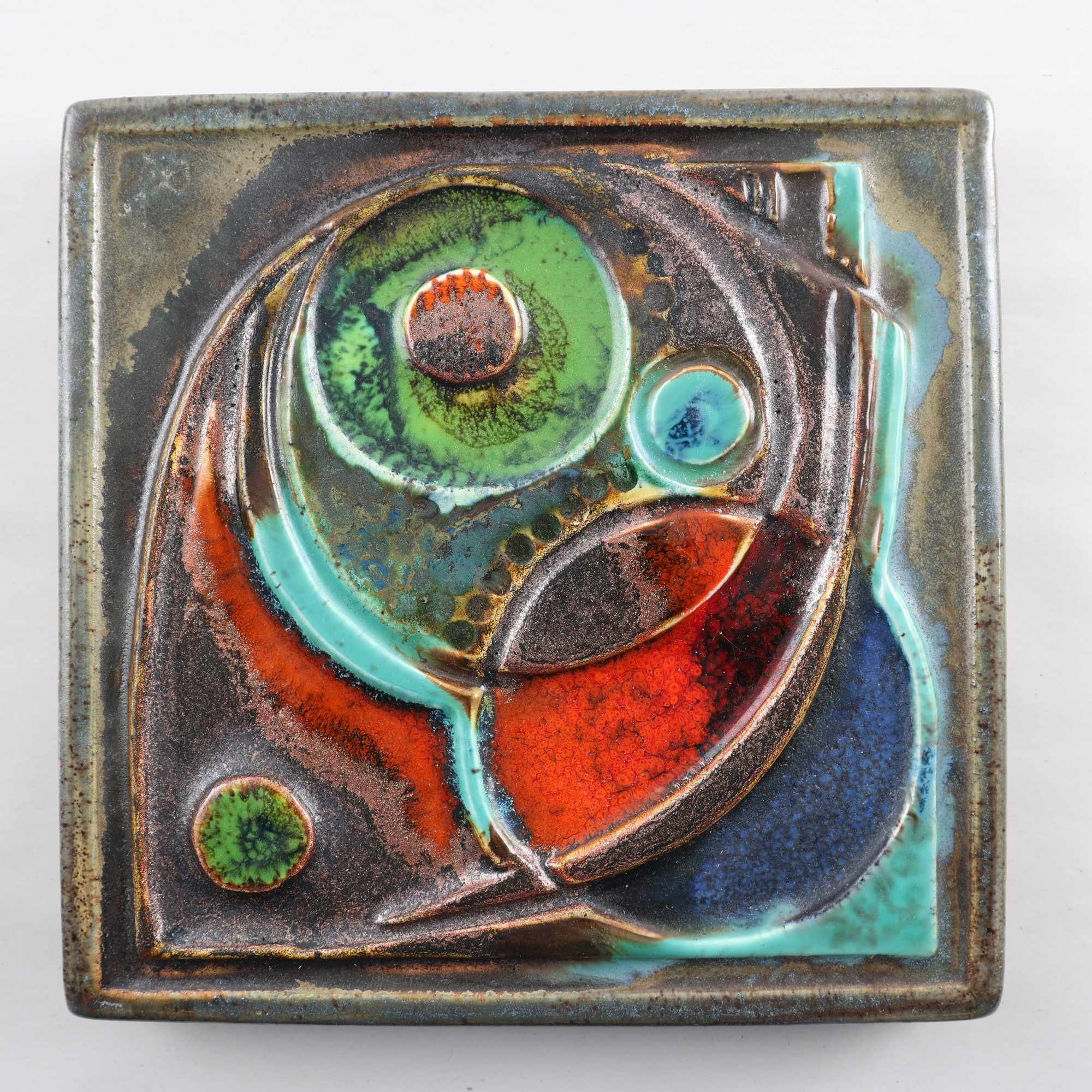 Väggplakett, Tilgmans Keramik, Gertrud Hertner.