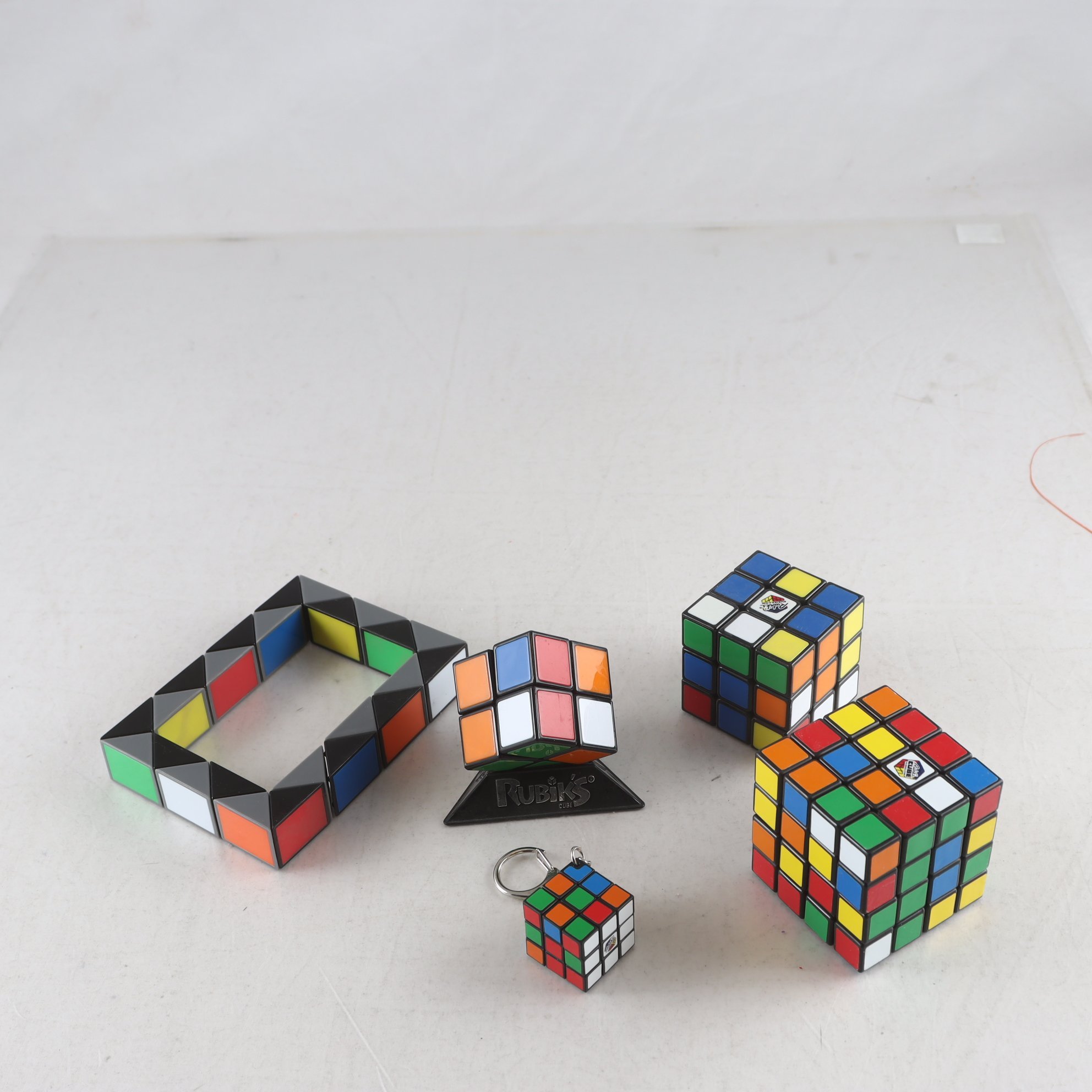 Kuber, Rubiks kub, 5st olika varianter.