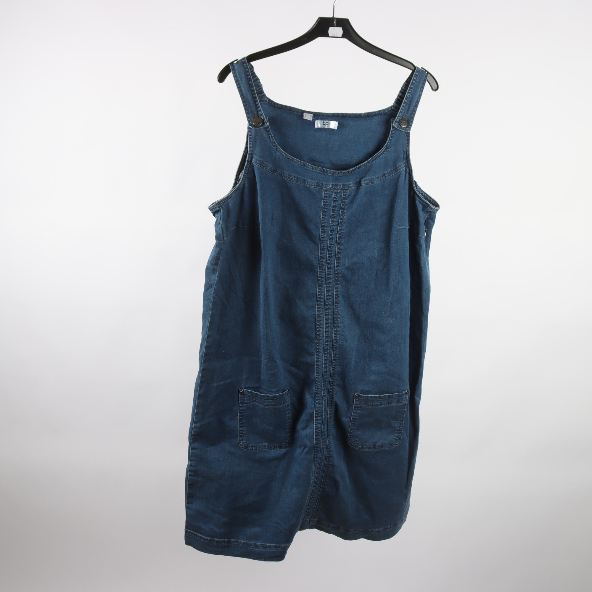 Jeansklänning, Bpc, blå, stl. 44.