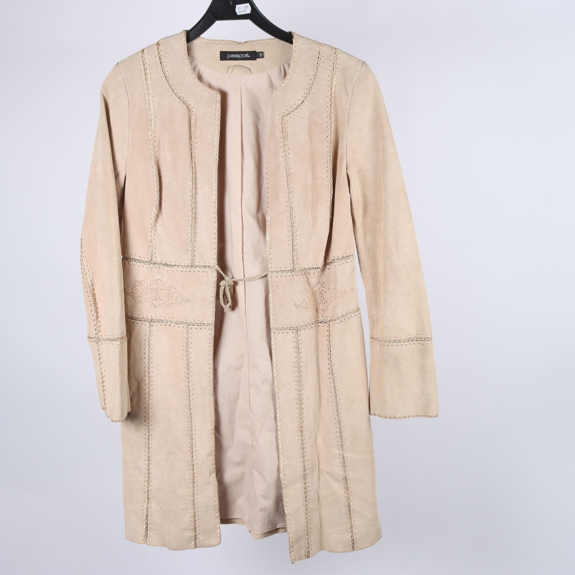 Mockakappa, Passport, 100% läder, stl. 38