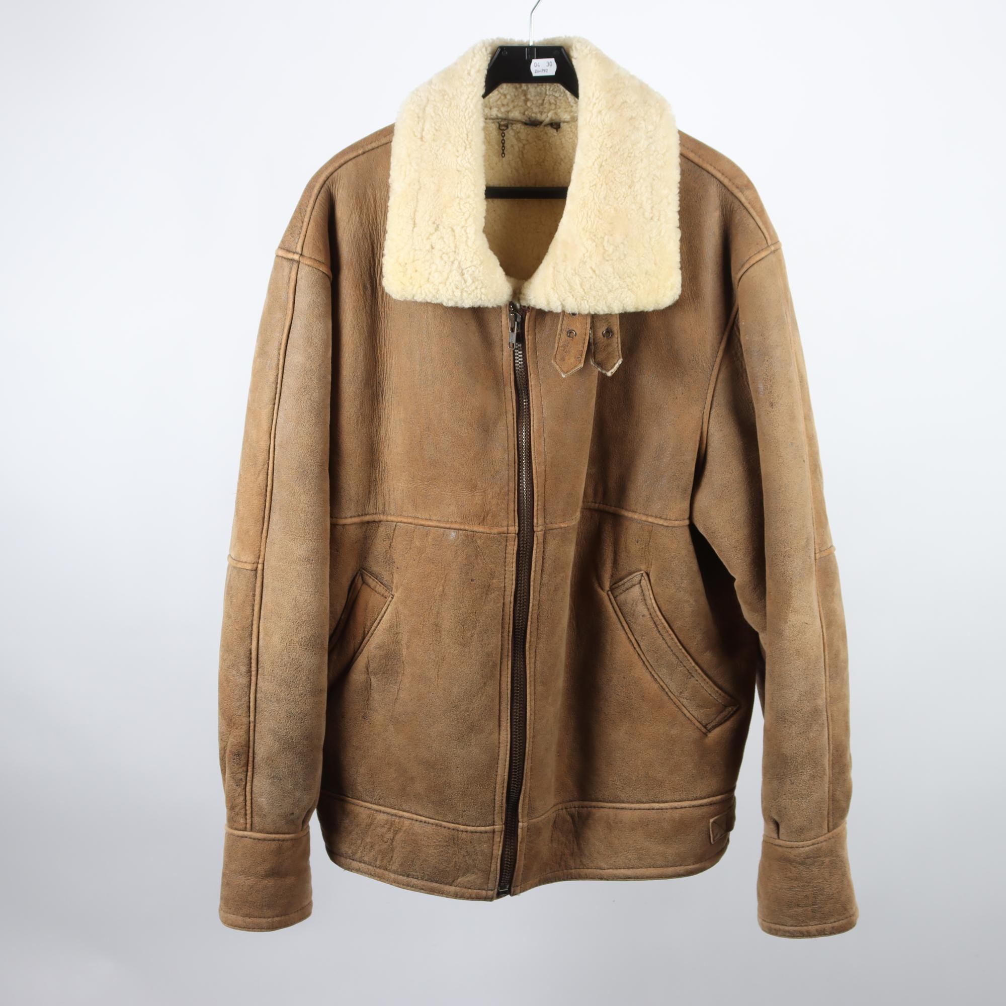 Jacka, Crocker, 100% fårskinn, stl. XL