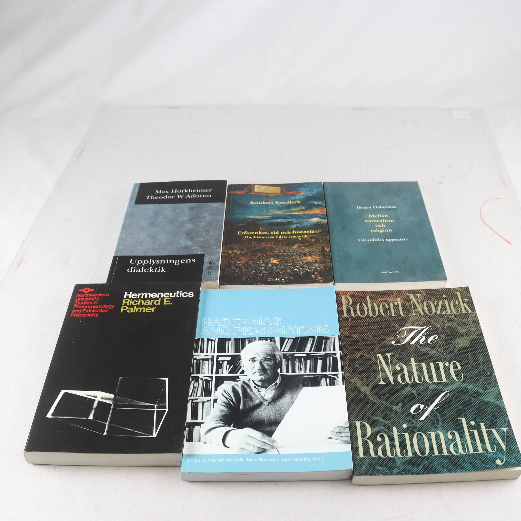 1900-talsfilosofi, 6 volymer: Habermas, Horkheimer & Adorno m.m.