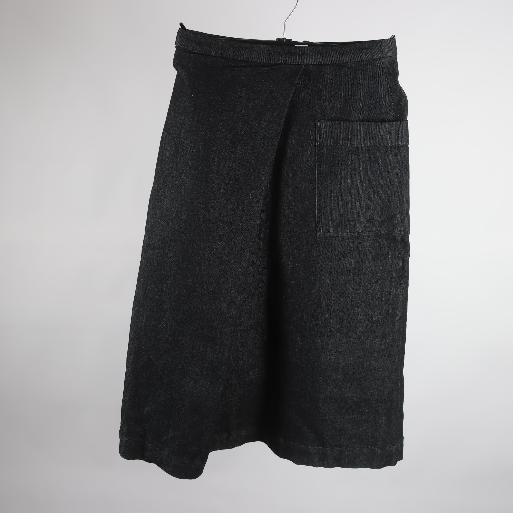 Jeansskjol, Muji, blå, stl. XS.