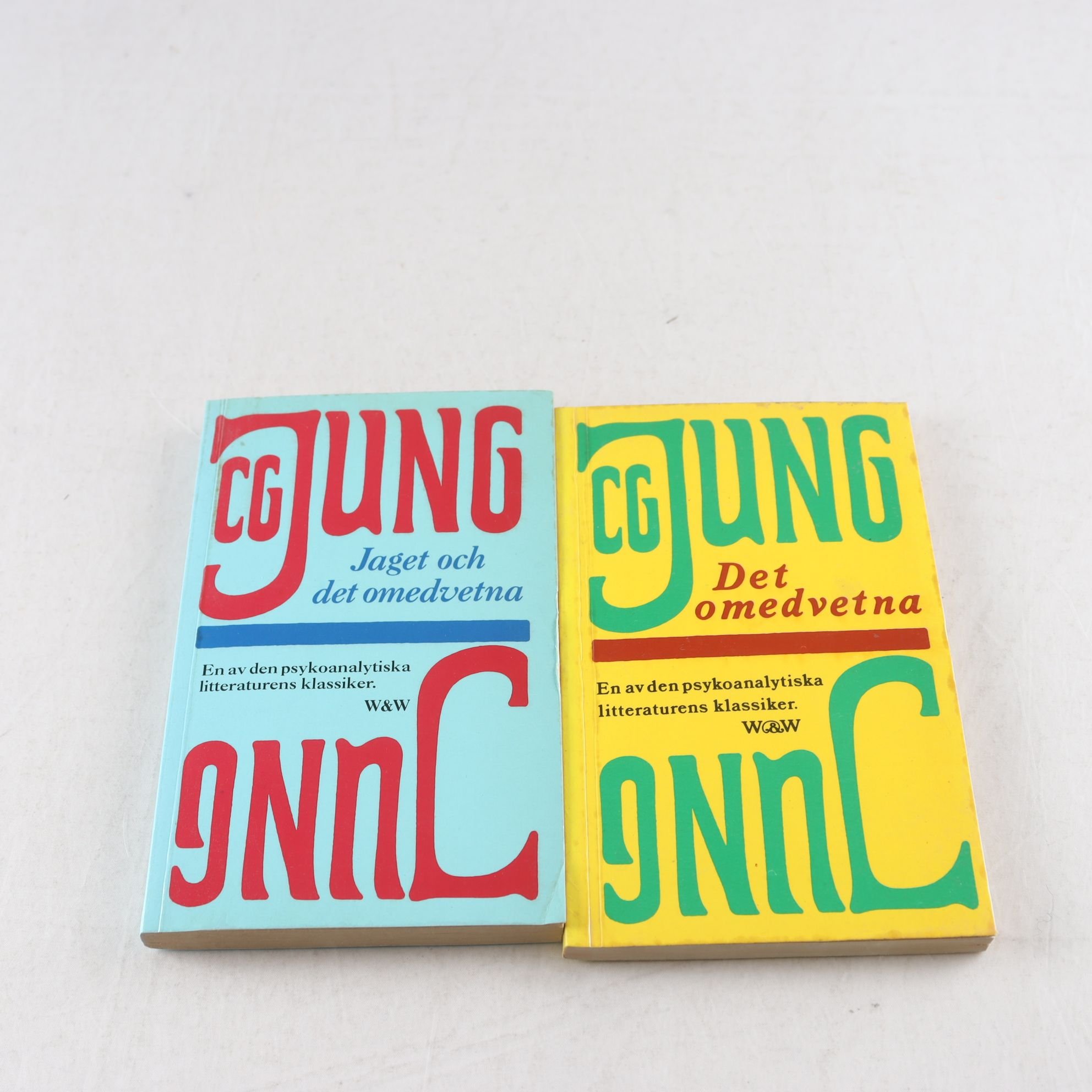 C G Jung, Det omedvetna + Jaget och det omedvetna