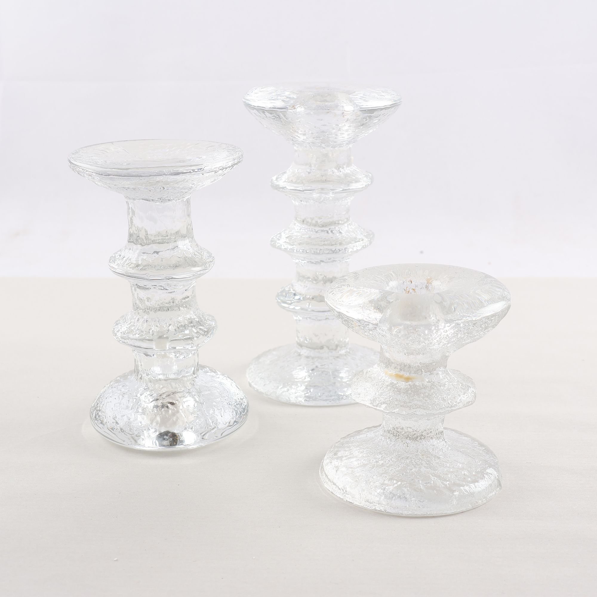 Ljusstakar, Iittala, ”Festivo”, Timo Sarpaneva, 3 st. Samfraktas ej.