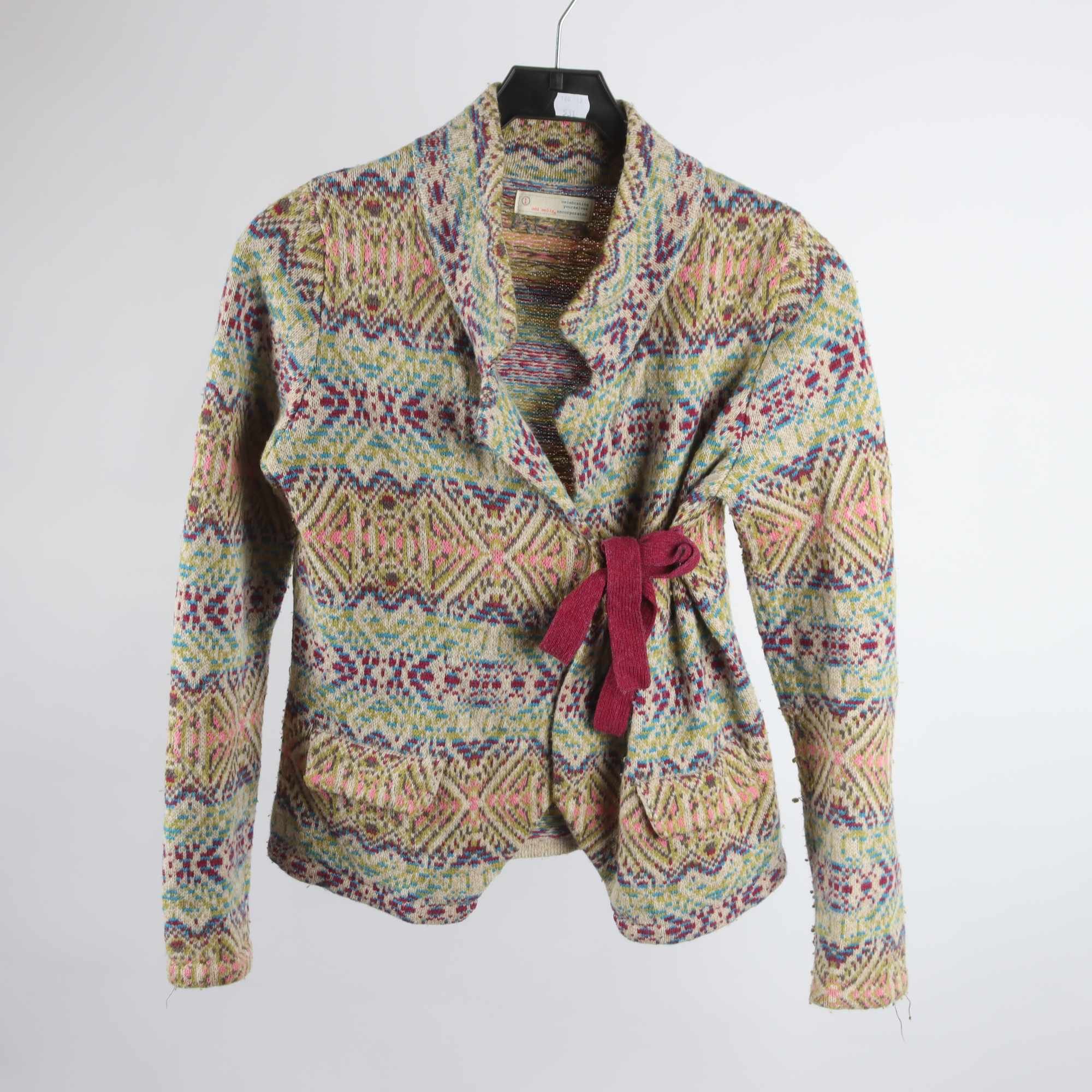 Kofta, Odd Molly, rosa, vinröd, ullmix, stl. S.