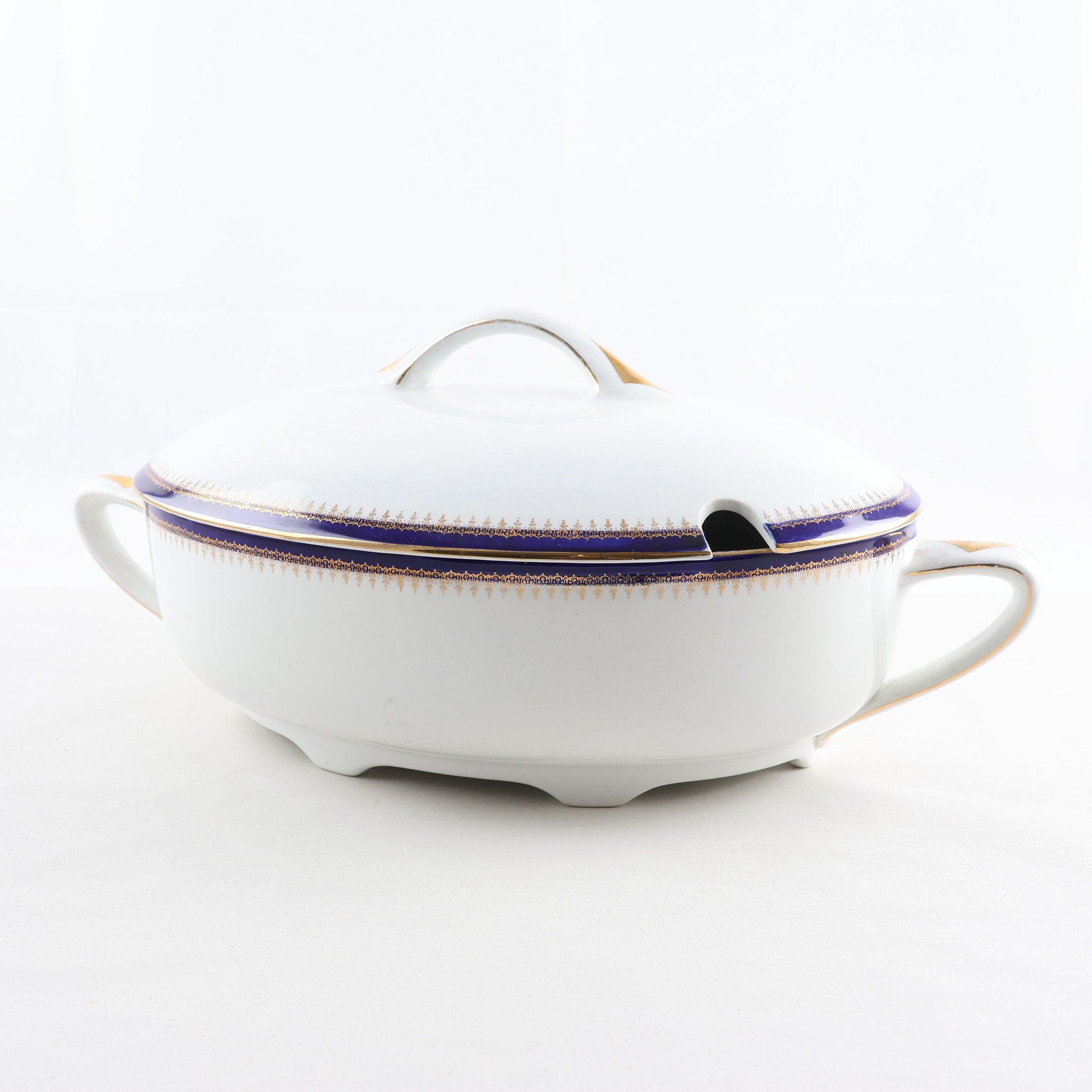 Soppterin, Gustavsberg, ”Empire”, flintgods. Endast avhämtning.