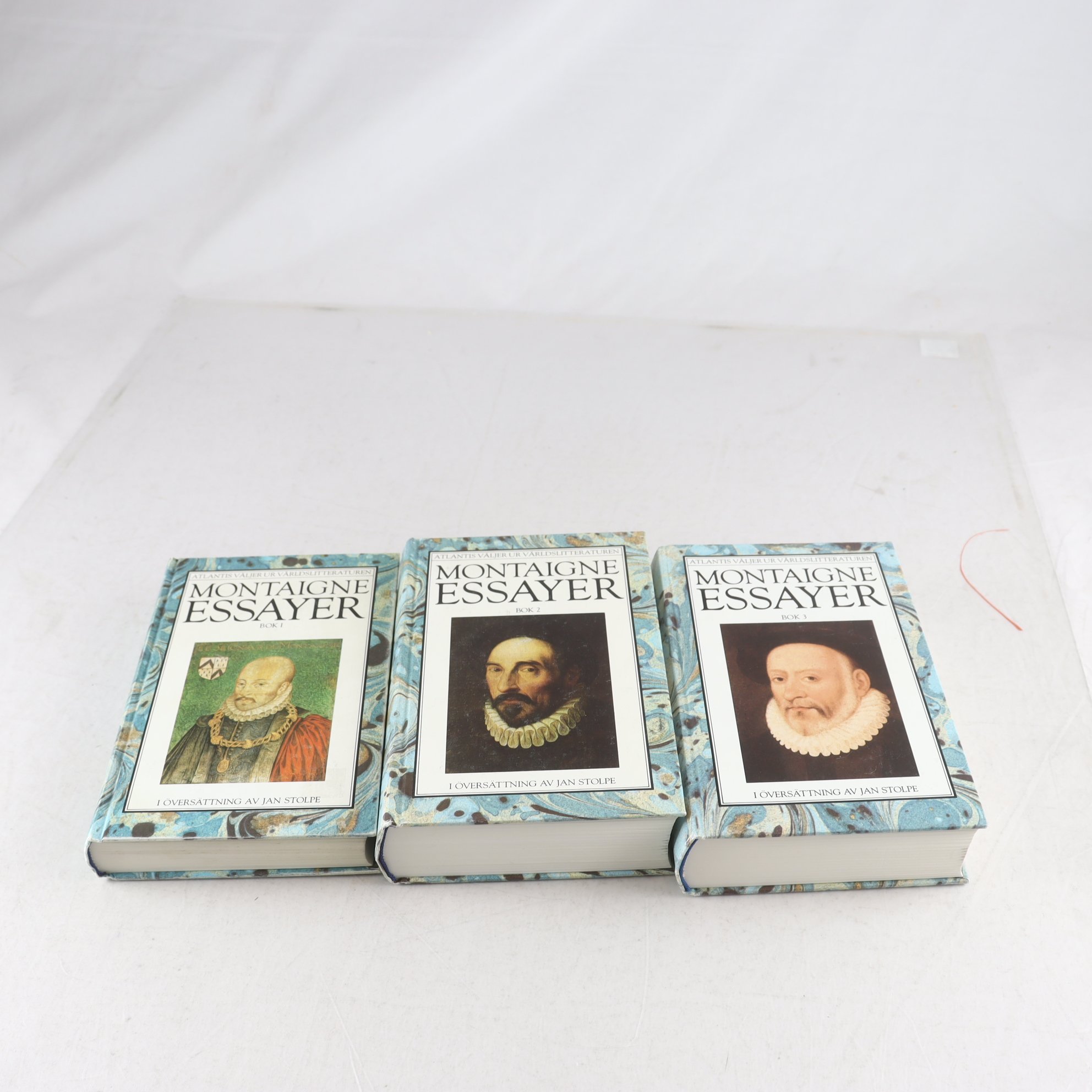 Montaigne, Essayer, Bok 1-3