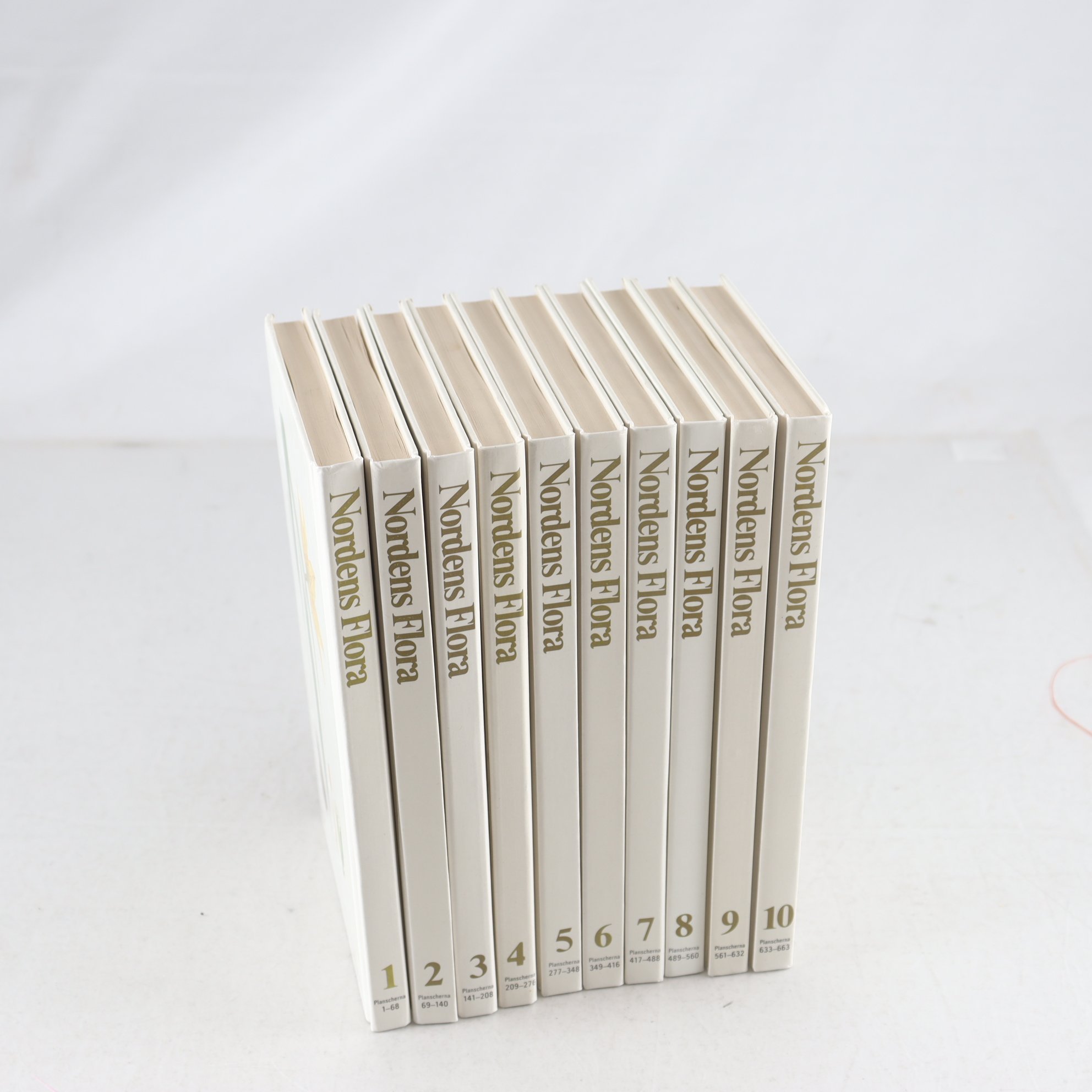 C.A.M. Lindman, Nordens flora, Vol. 1-10. Samfraktas ej.