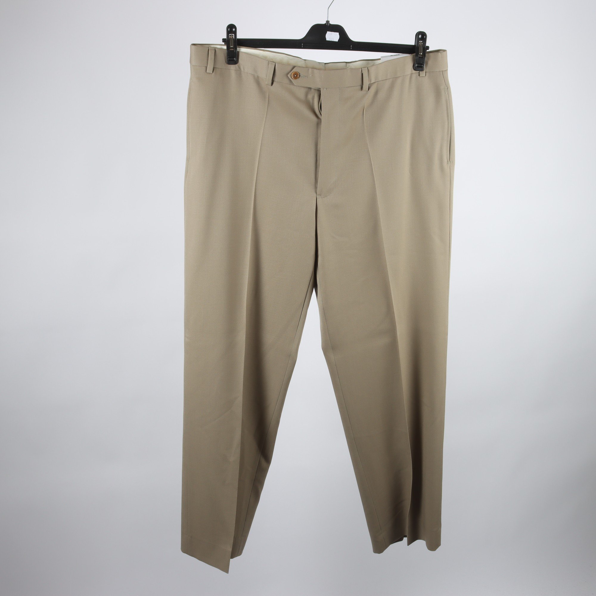 Kostymbyxor, Brooks Brothers, beige, 100% ull, stl. 40/34.