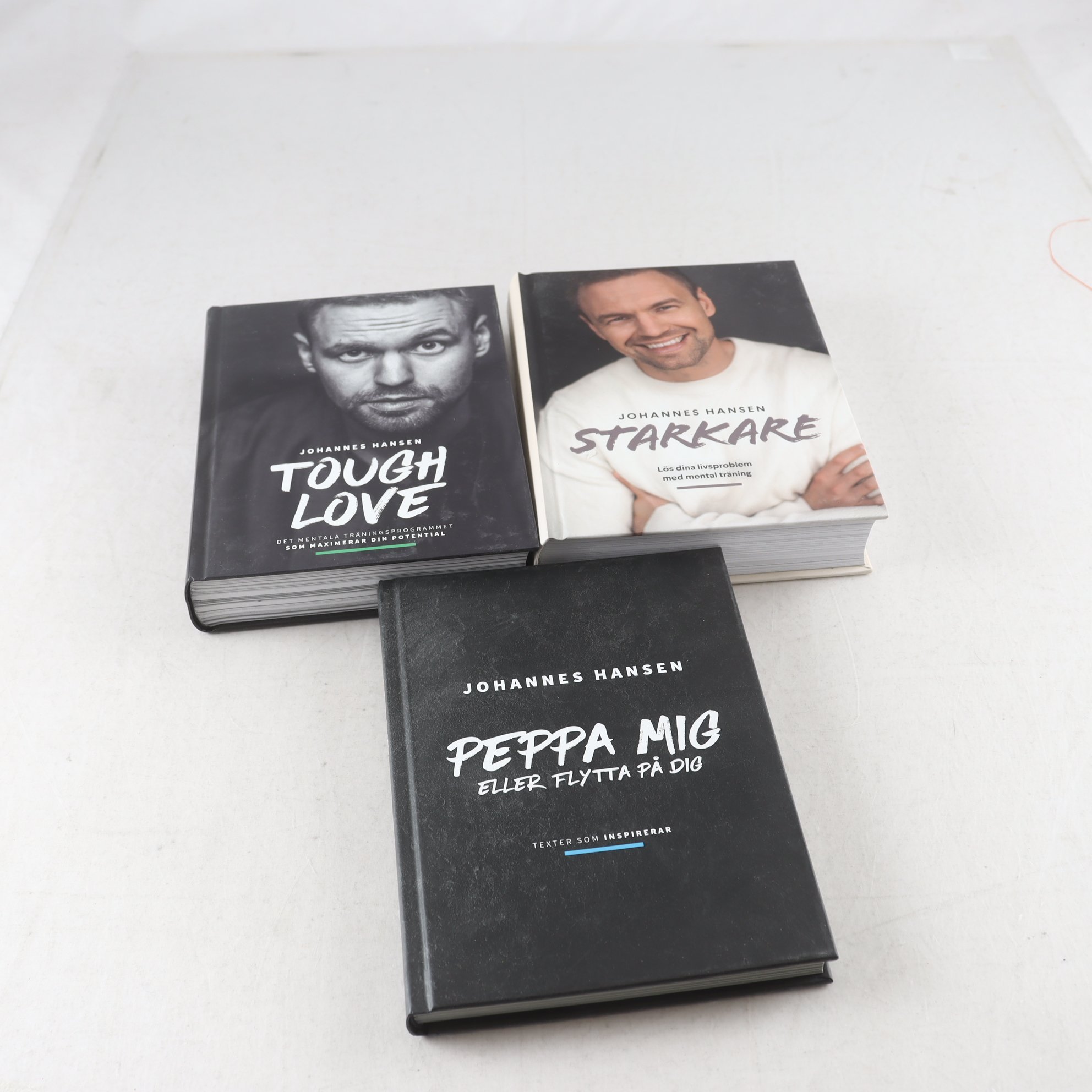 Johannes Hansen, Peppa mig + Tough Love + Starkare