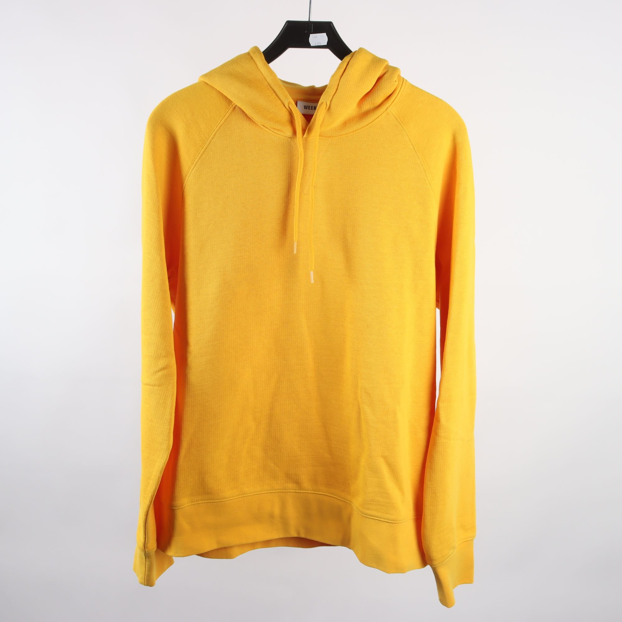 Hoodie, Weekday, brandgul, stl. M.