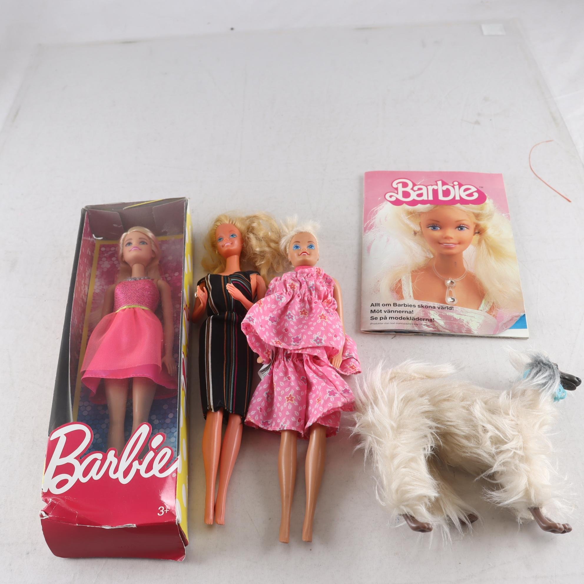 Dockor, Barbie, blandat