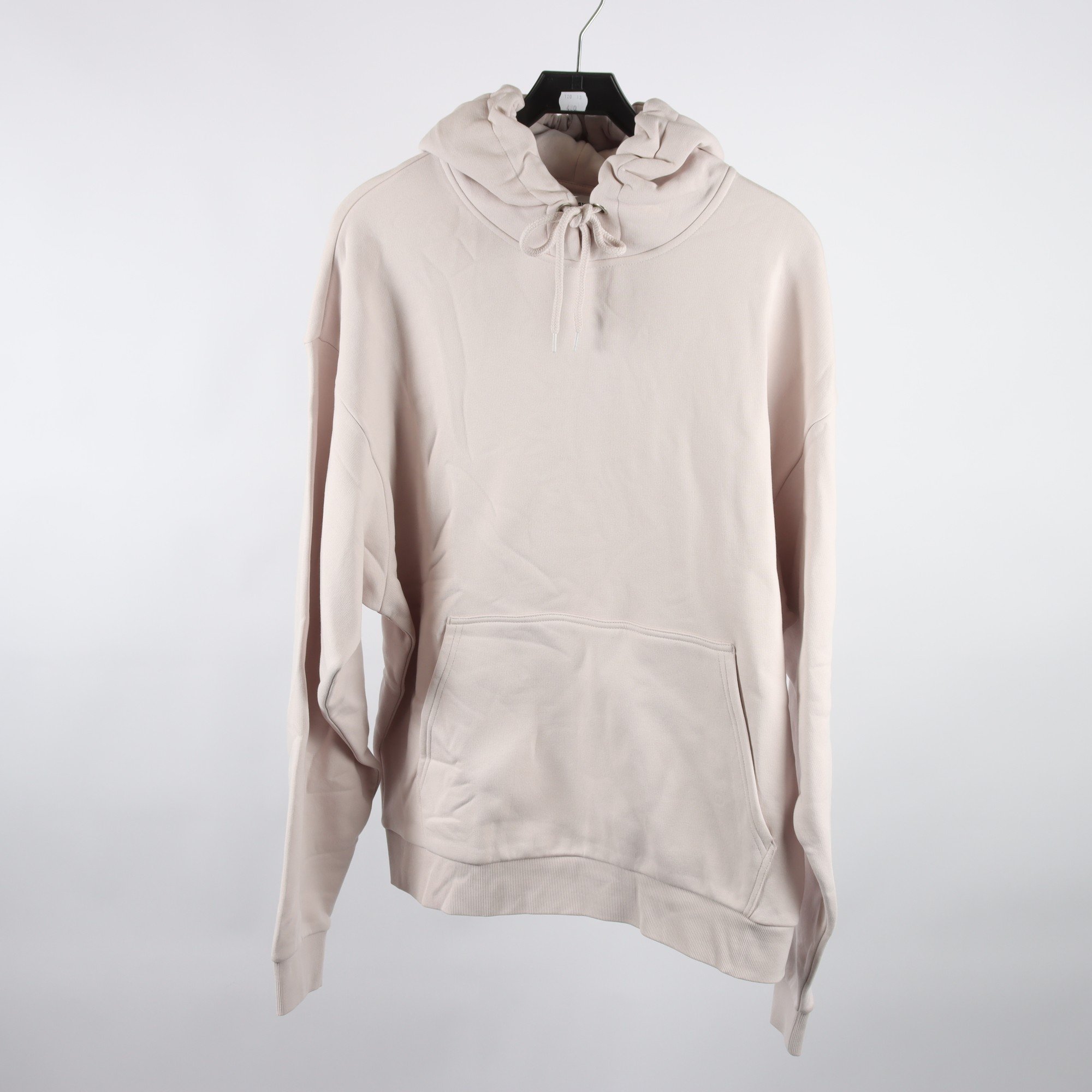 Hoodie, Weekday, benvit, stl. M.