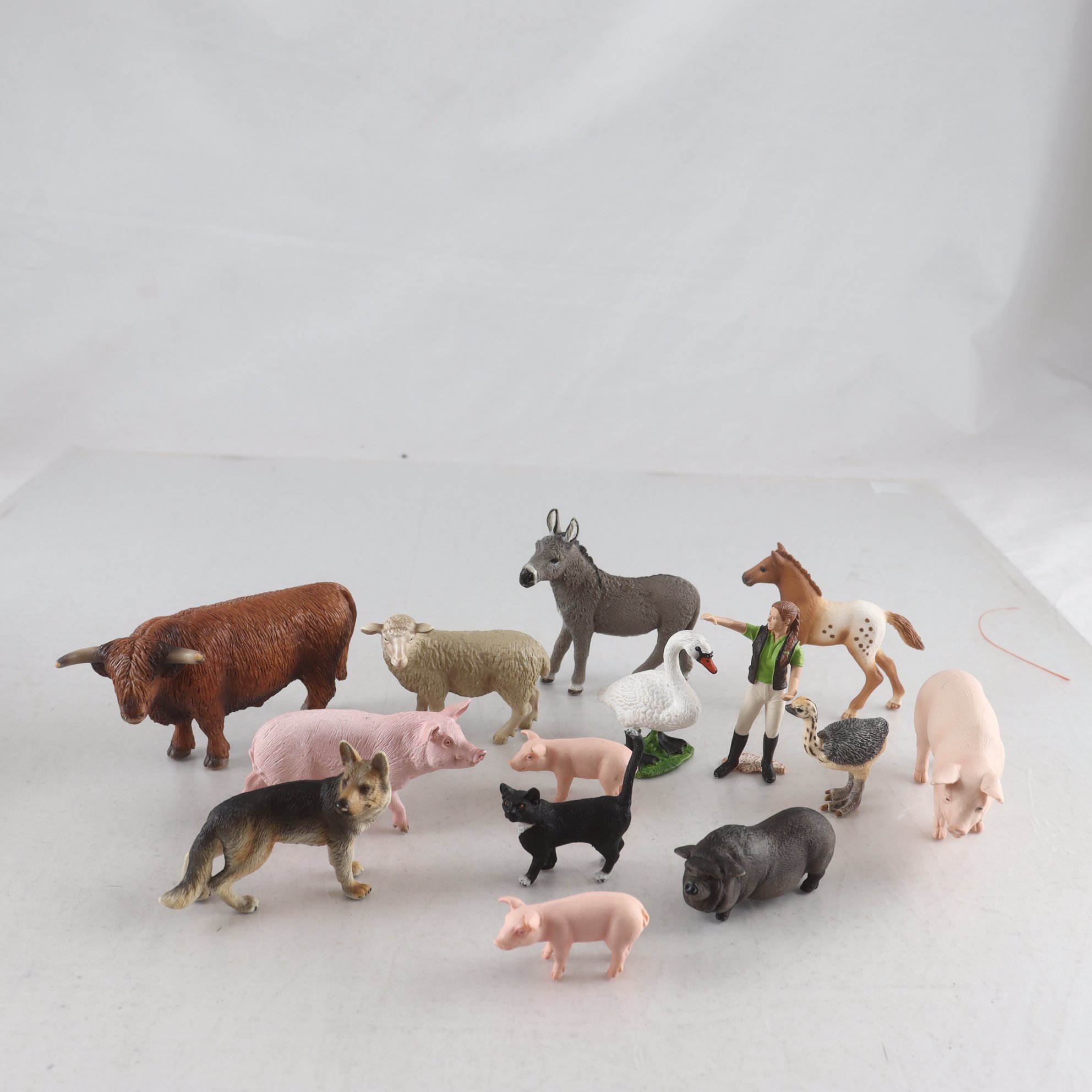 Djur, Schleich, blandat.