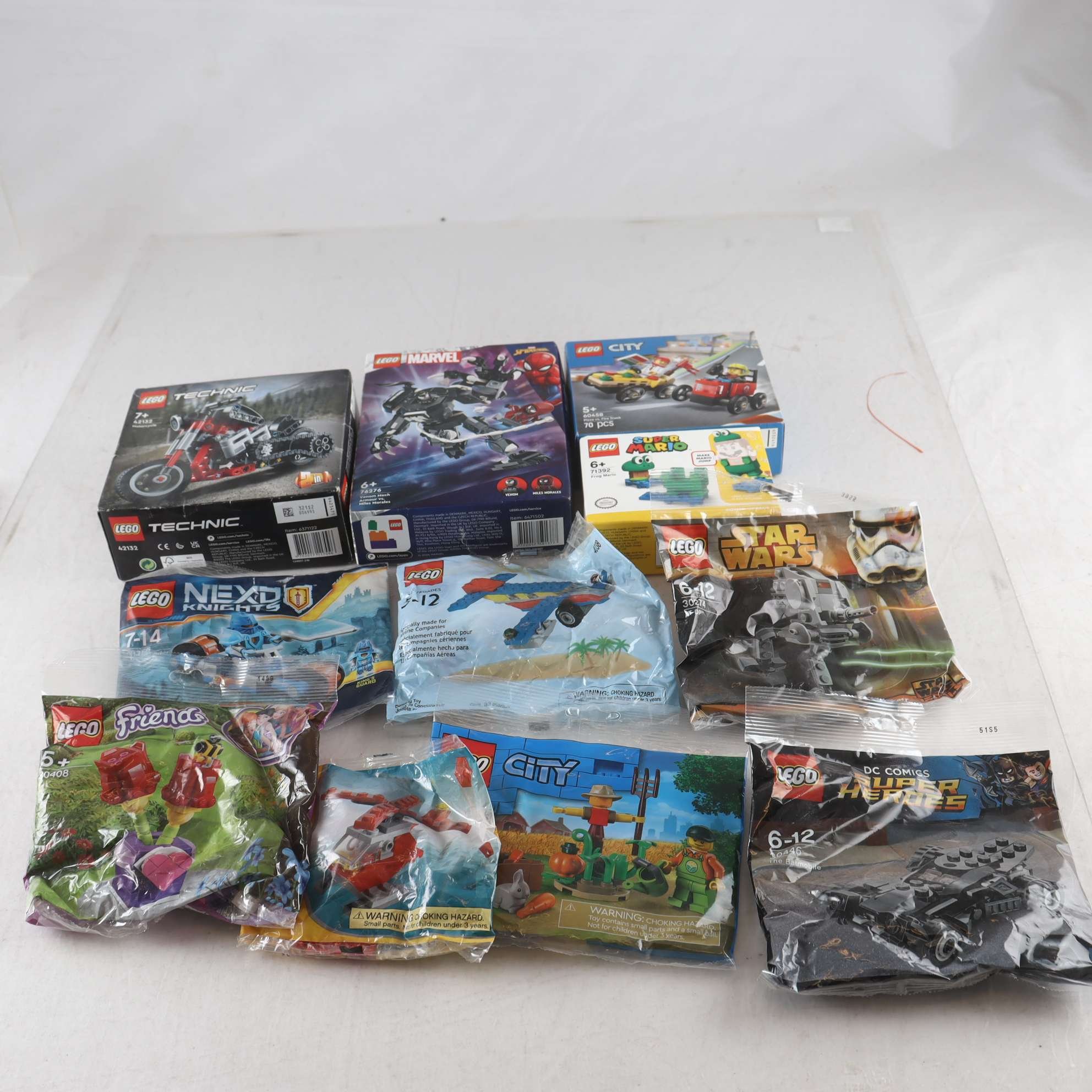 Lego, Lego paket, blandat parti.