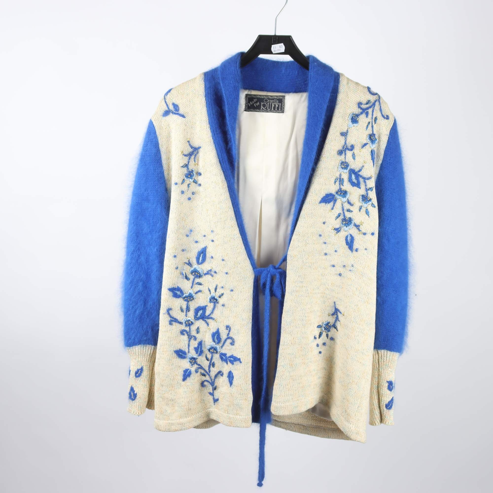 Fodrad kofta, Ornella Ruffi, vintage, stl. L