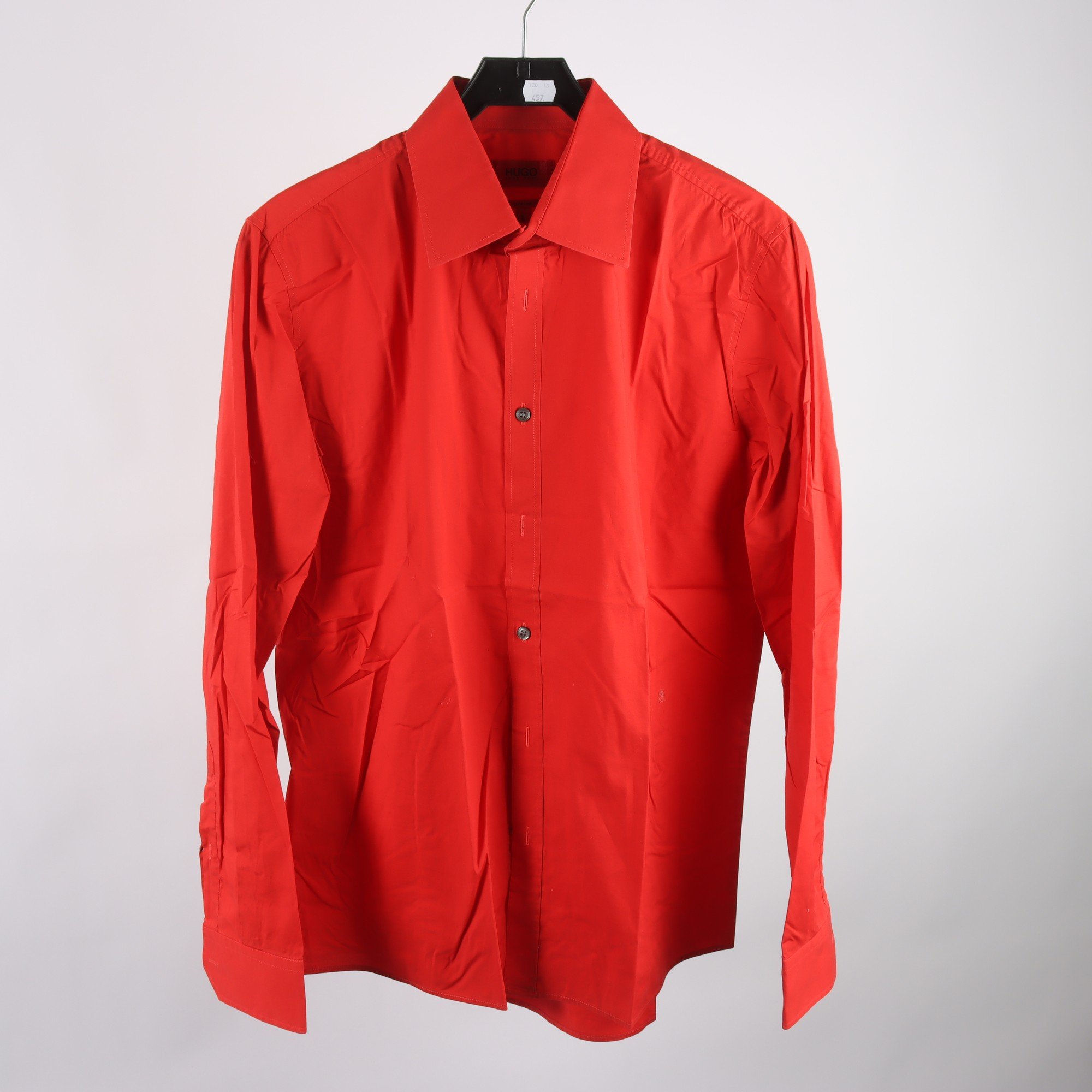 Skjorta, Hugo Boss, röd, stl. L.