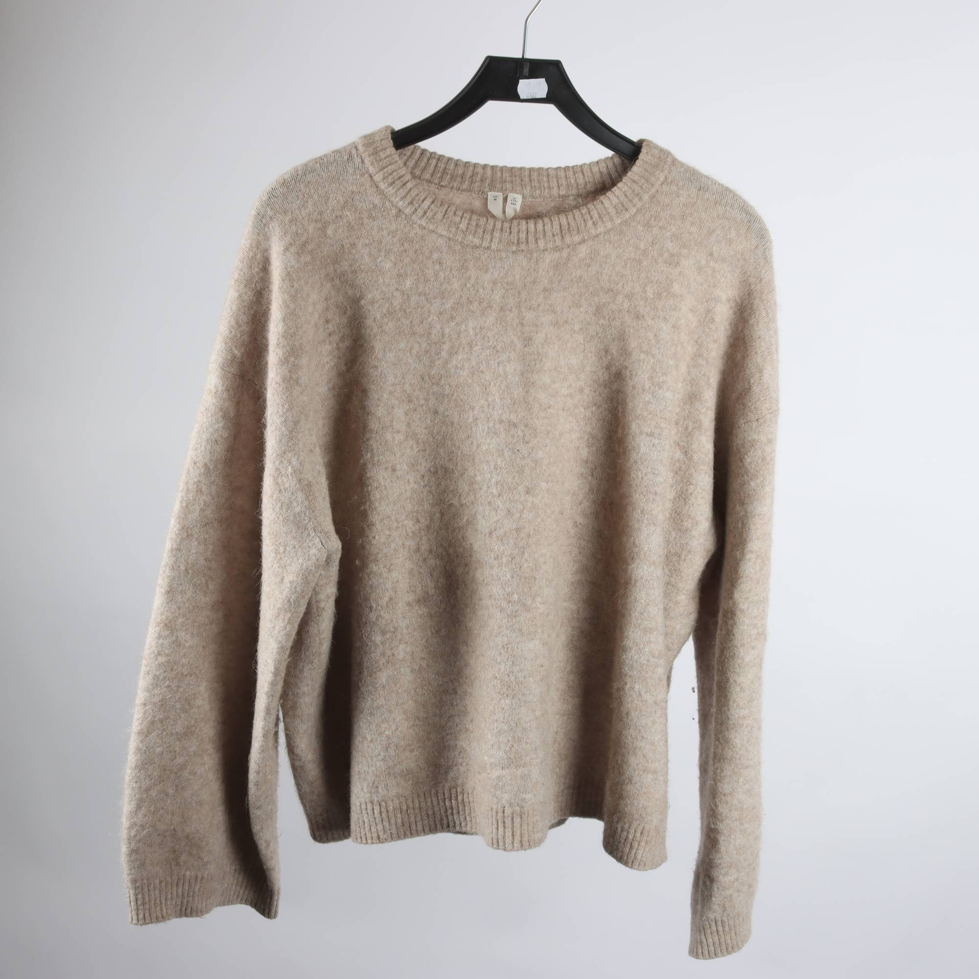 Tröja, Arket, beige, ull, alpaca, stl. M.