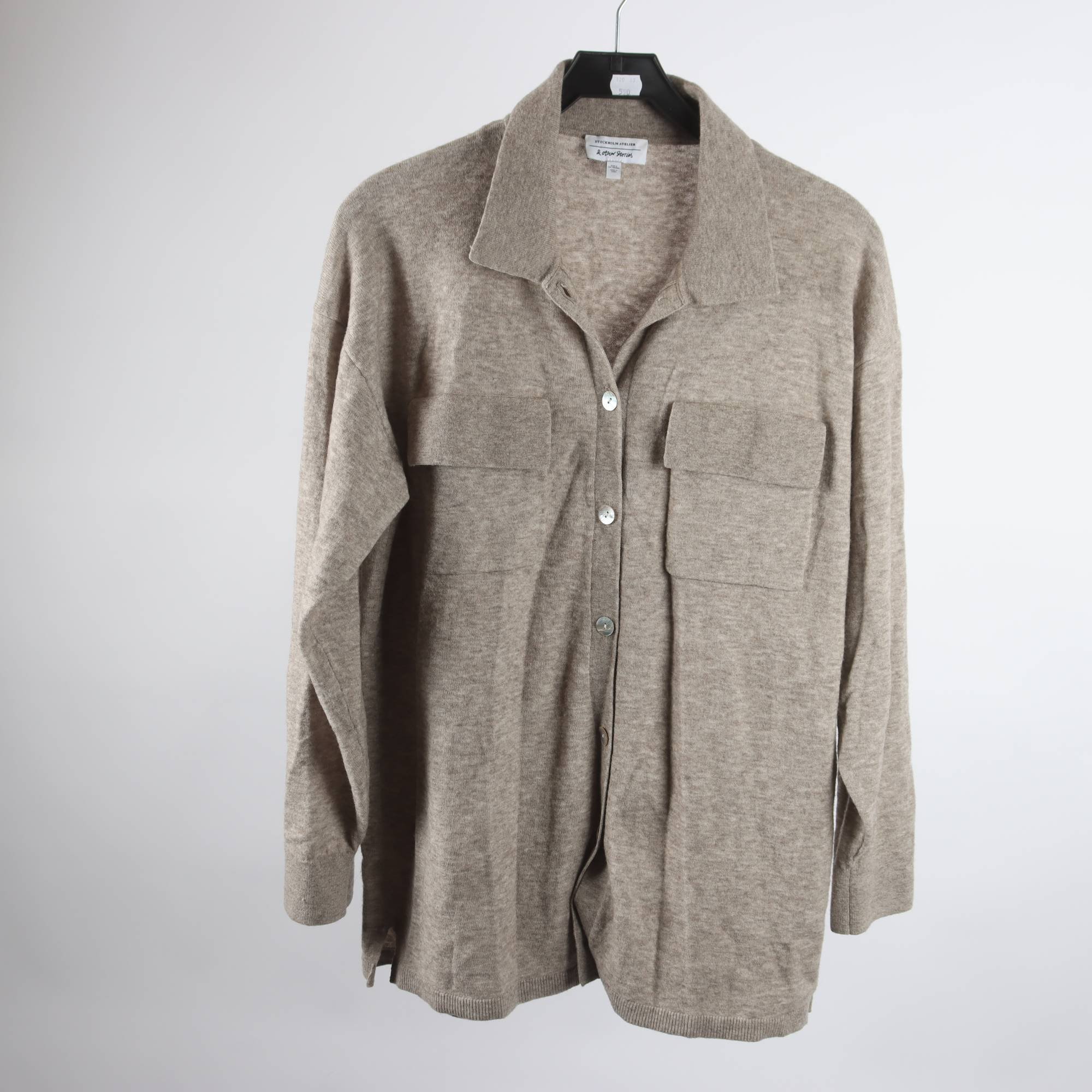 Tröja, & Other Stories, beige, ull, yak, stl. S.