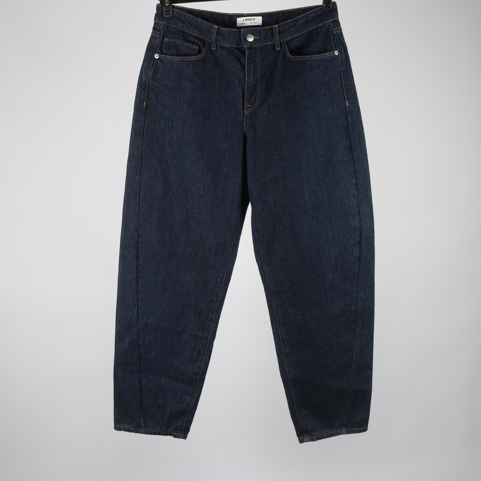 Jeans, Lindex ”Barrel”, stl. 38