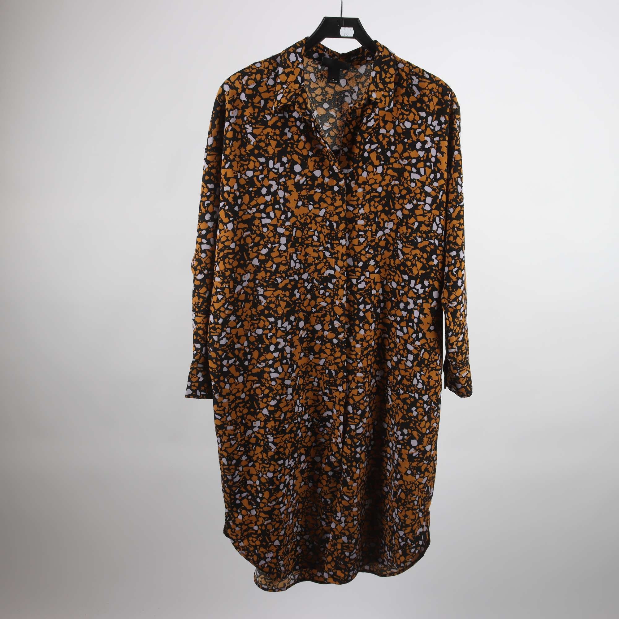 KLänning, Monki, brun, svart, stl. M.