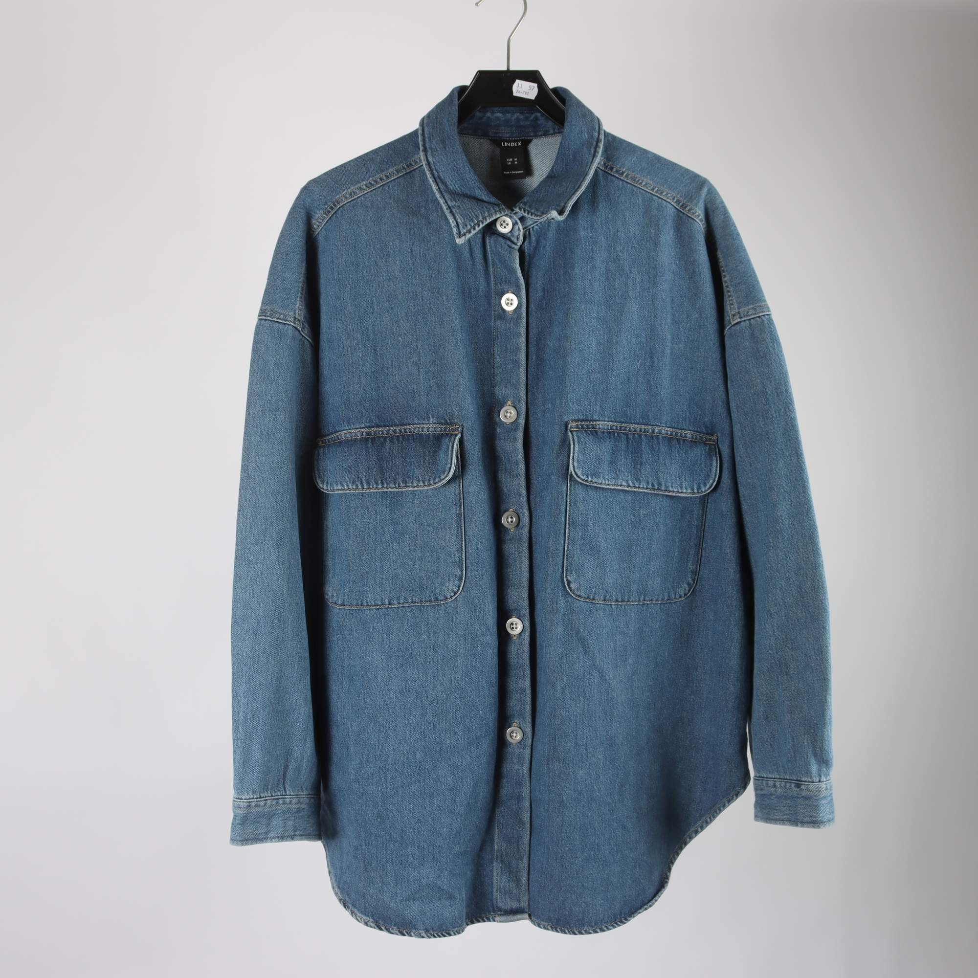 Jeansskjorta, Lindex, stl. M