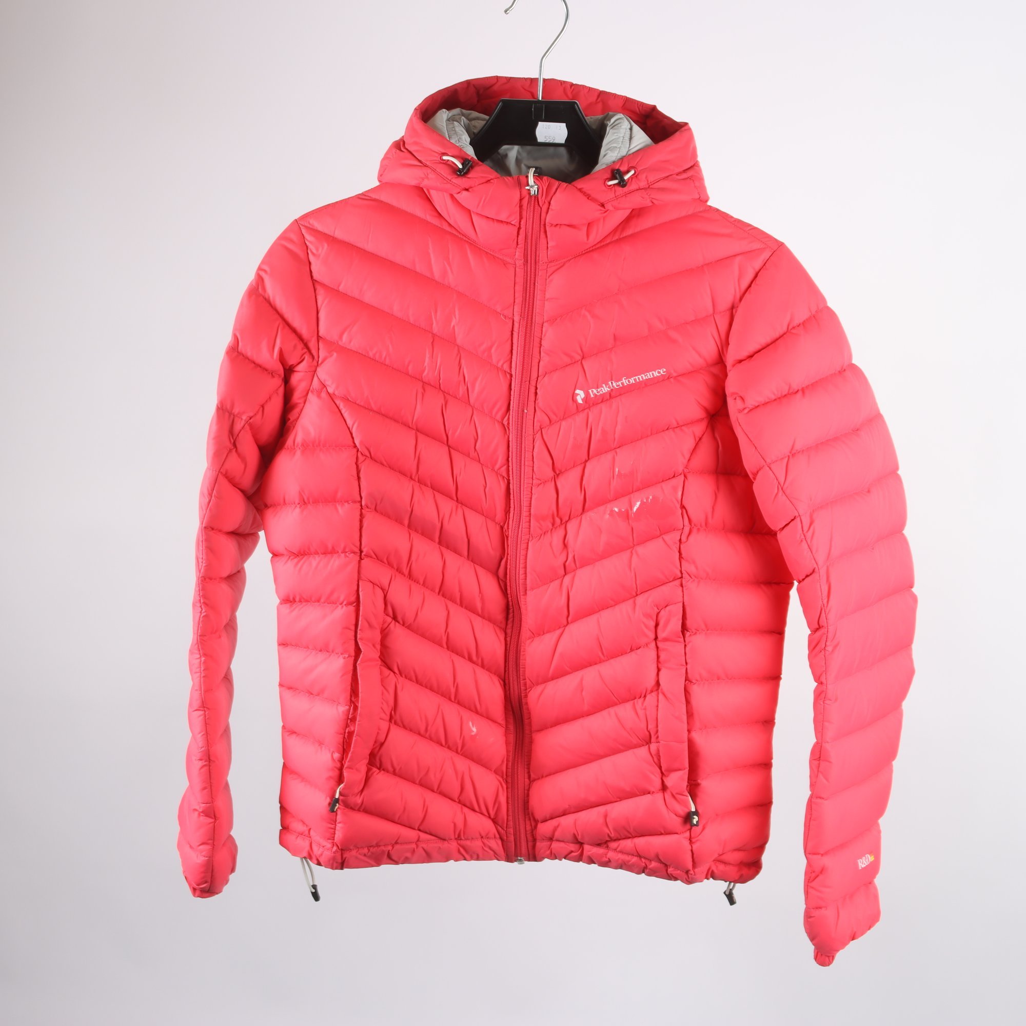 Dunjacka, Peak Performance, ljusröd, stl. M.