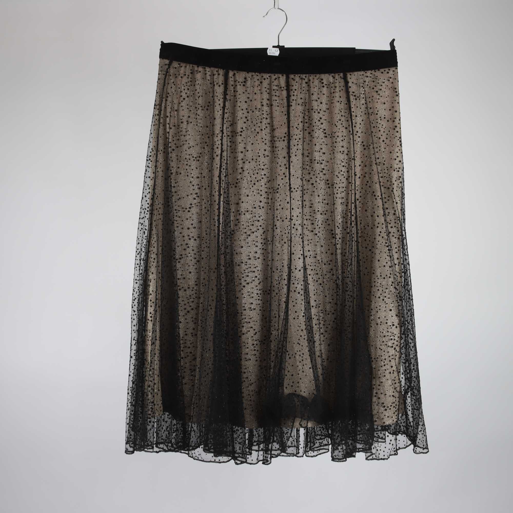 Kjol, Cream, stl. 46