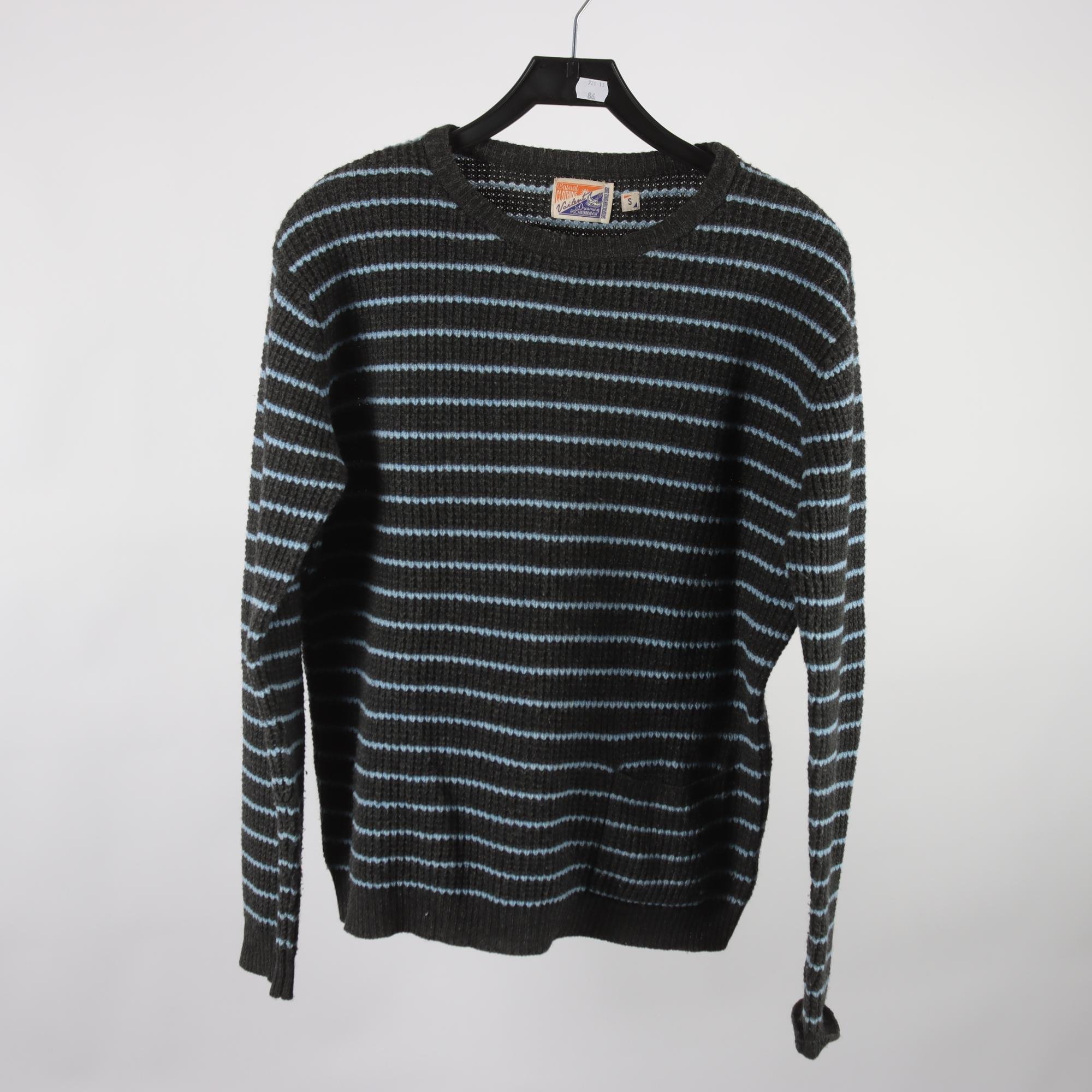 Tröja, Vailent, grå, blå, stl. S