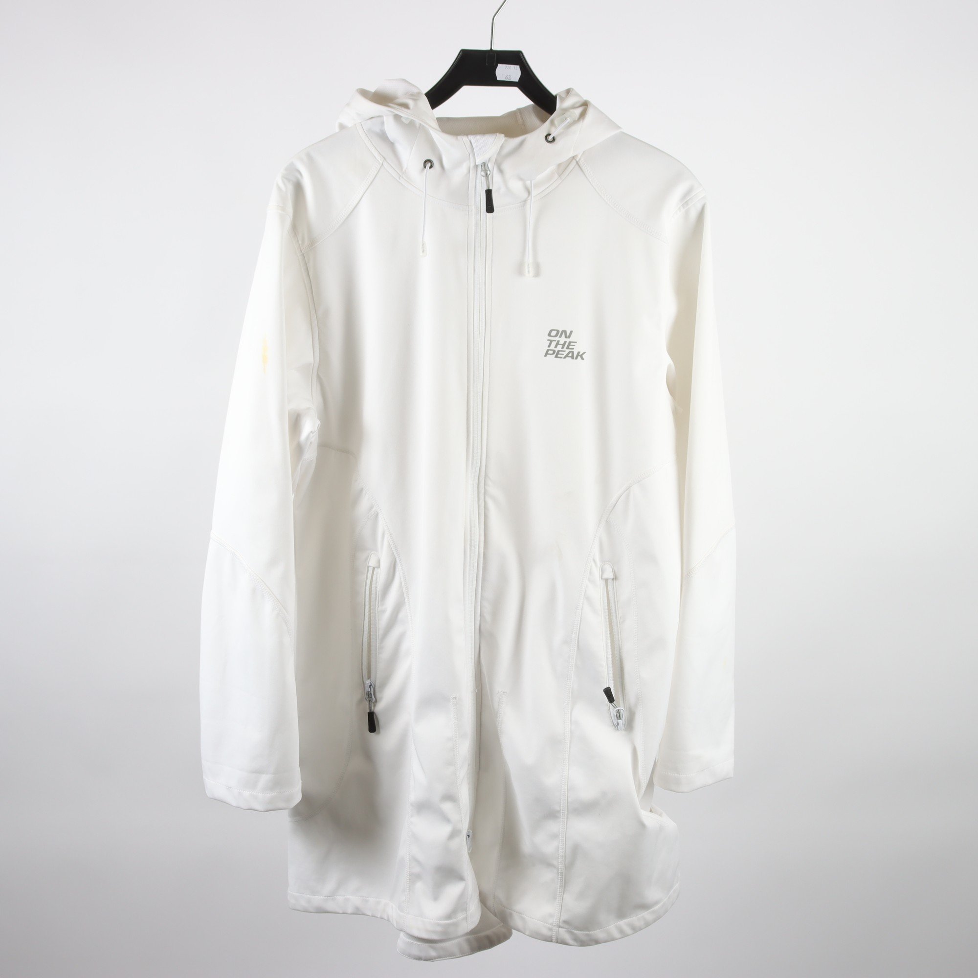 Jacka/kappa, On The Peak, vit, stl. 46