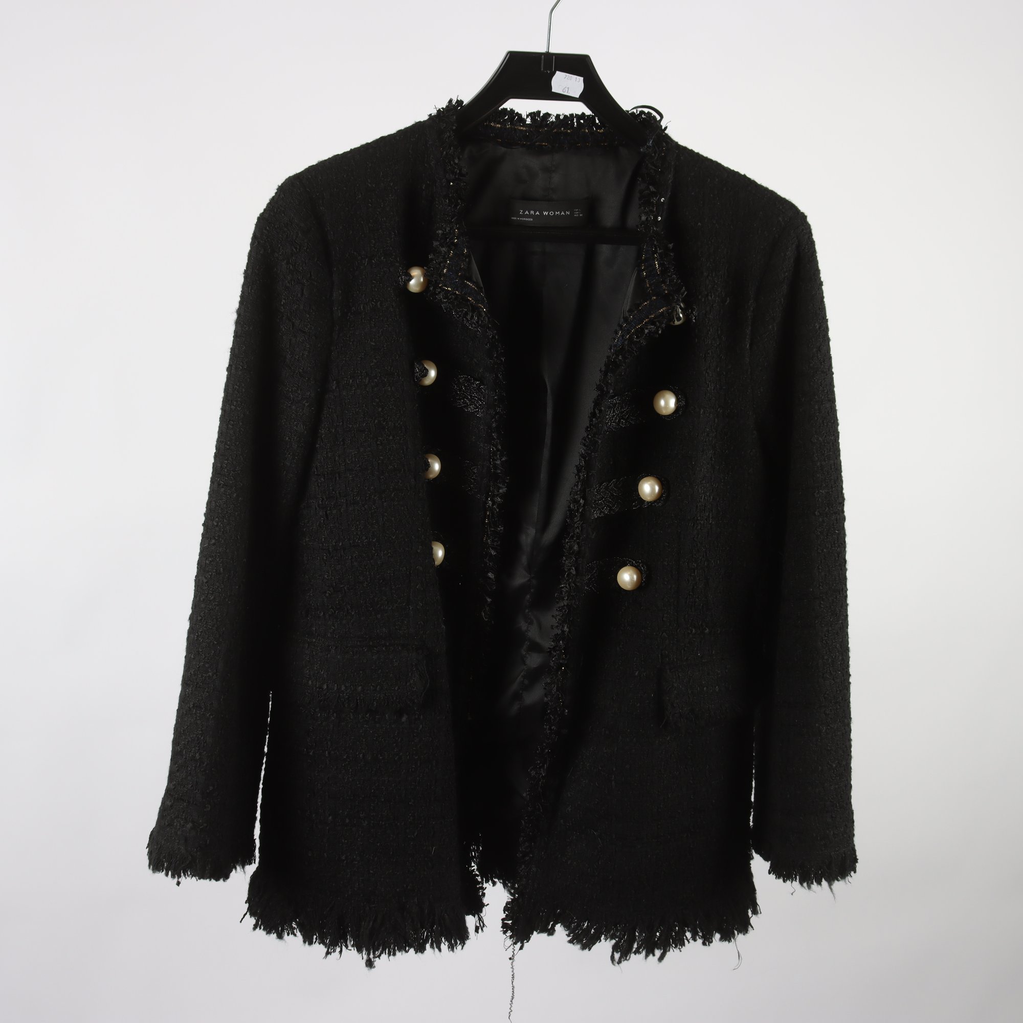 Jacka, Zara, svart, stl. L