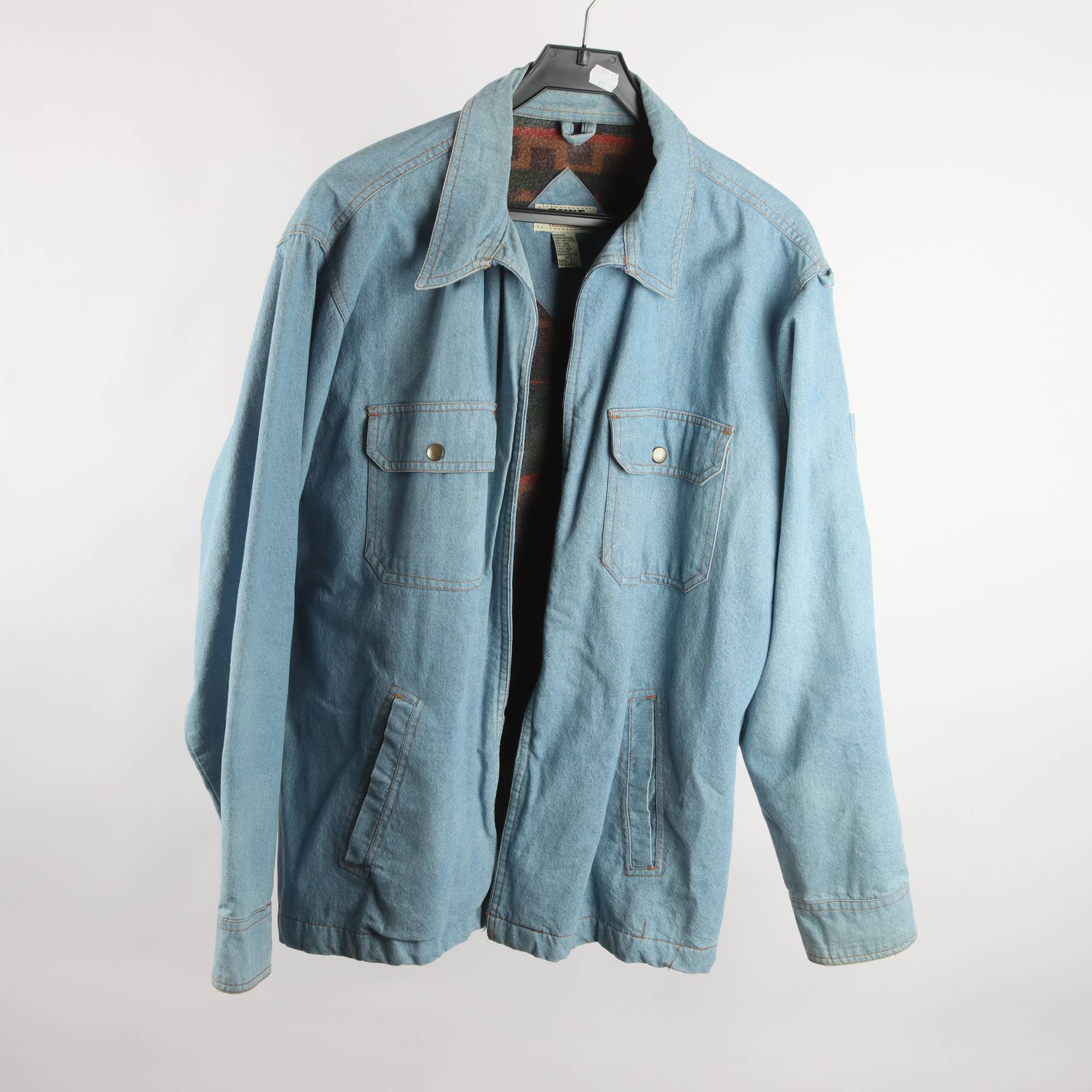 Jeansjacka, vintage, Duke, blå, stl. L