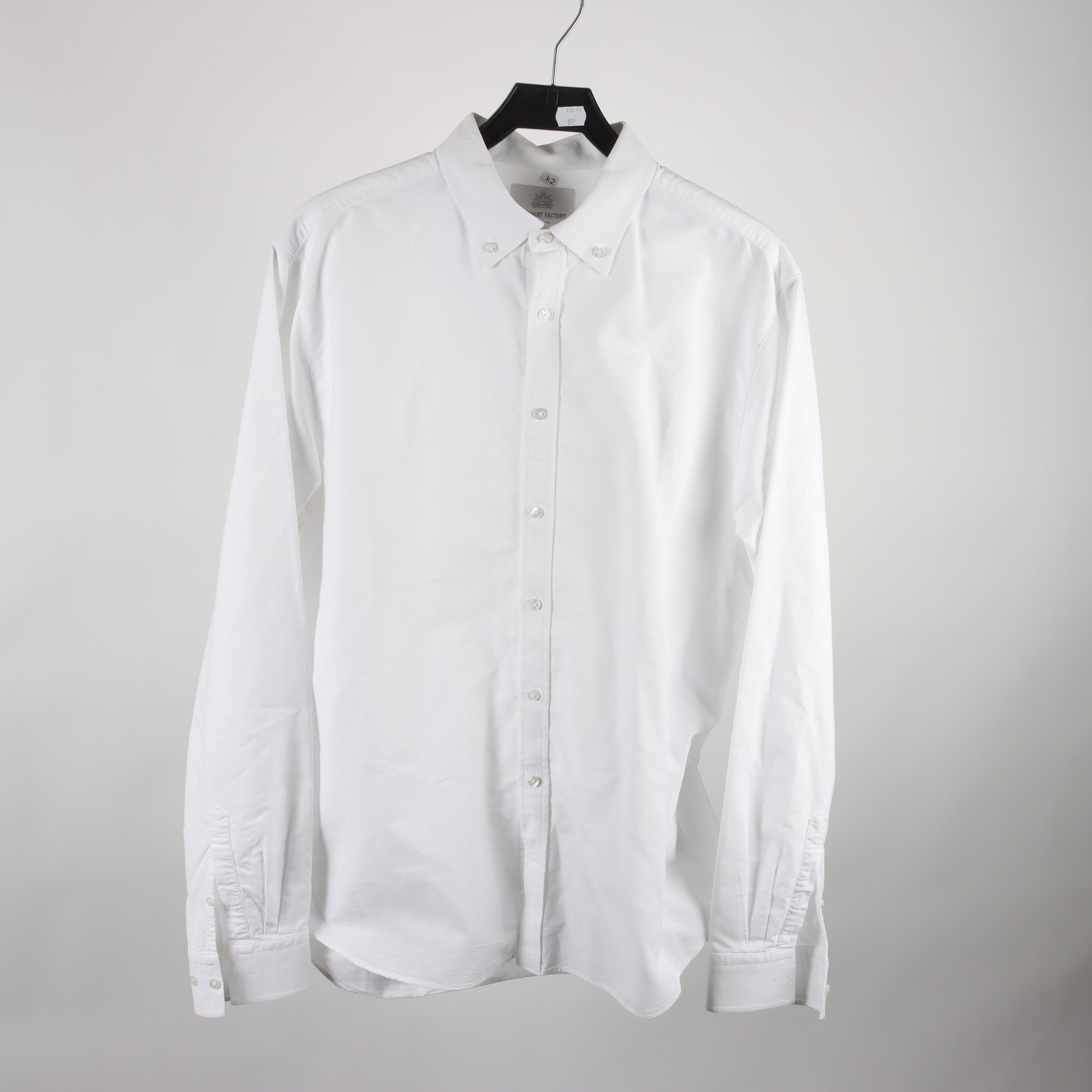 Skjorta, The Shirt Factory, vit, stl. XL