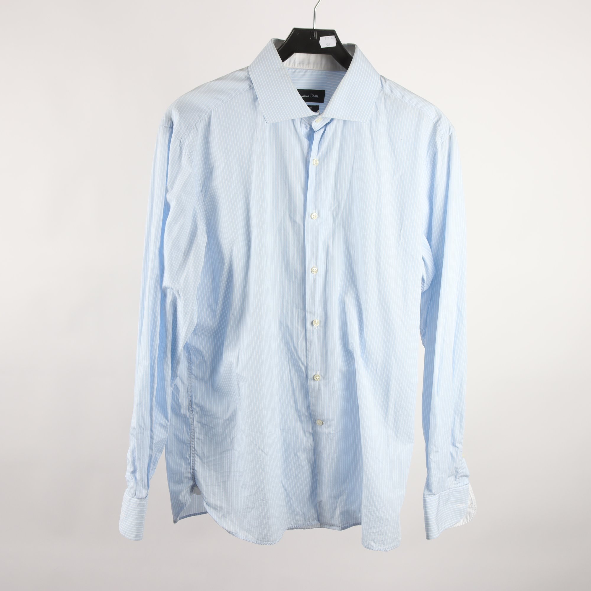 Skjorta, Massimo Dutti, blå, vit, randig, stl. XL