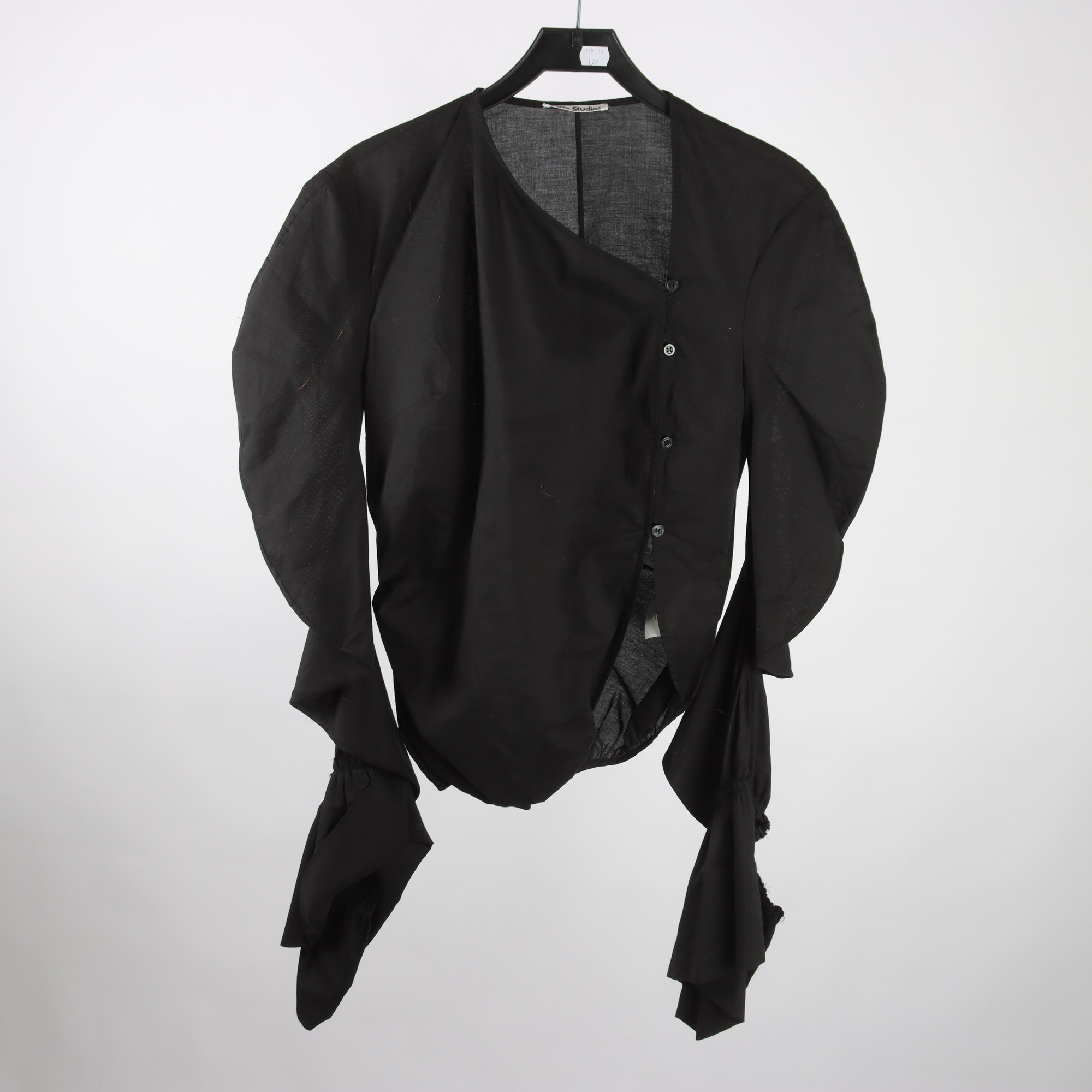 Blus, Acne Studios, svart, stl. 36