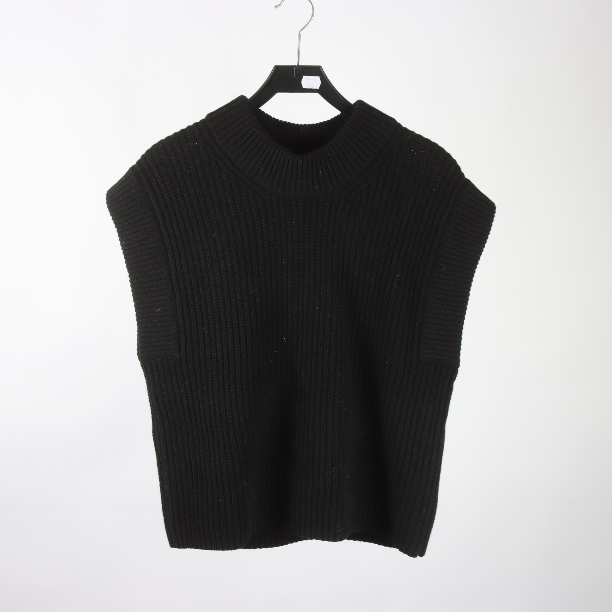 Väst, By Malene Birger, svart, stl. XXS (oversize)