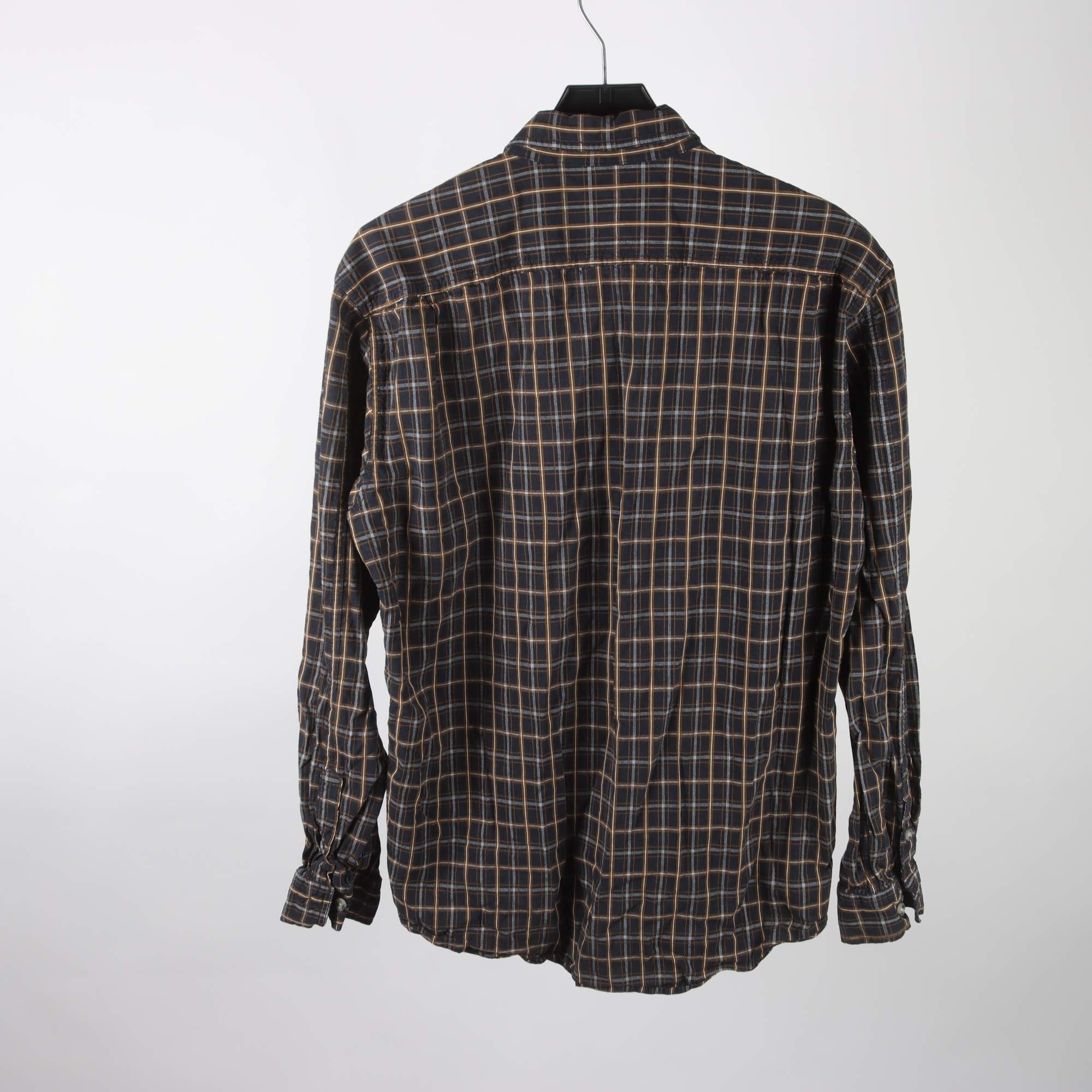 Skjorta, Lundhags, blå, rutig, stl. XL