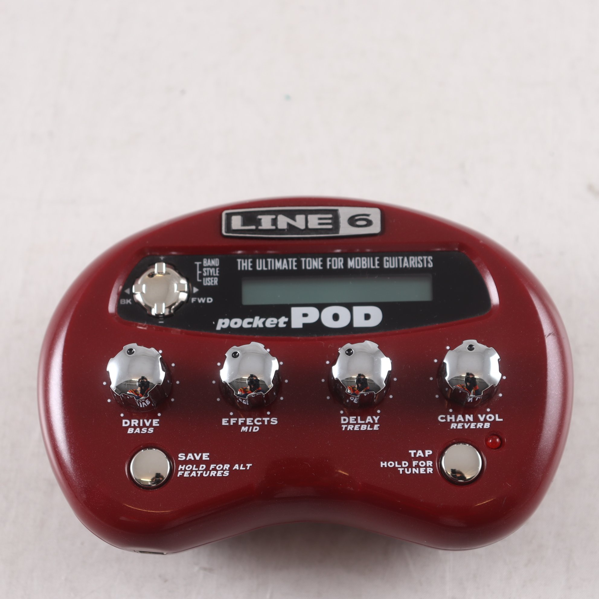 Gitarrförstärkarprocessor, Line 6, ”Pocket POD”.