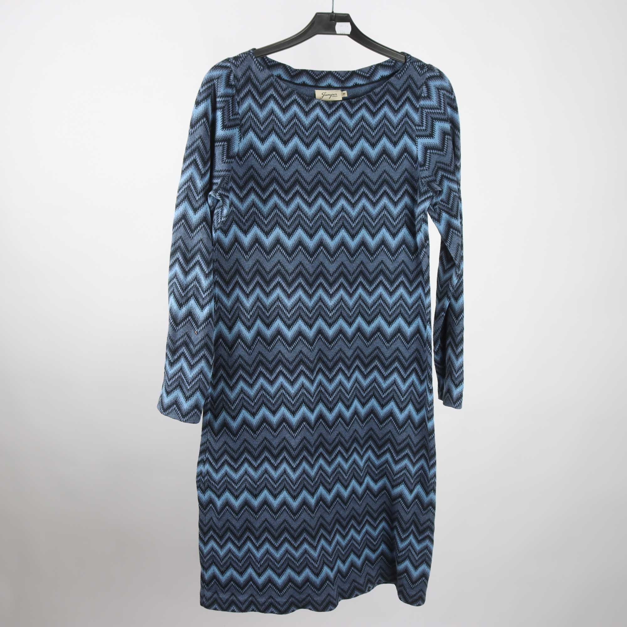 Klänning, Jumperfabriken, blå, stl. M.