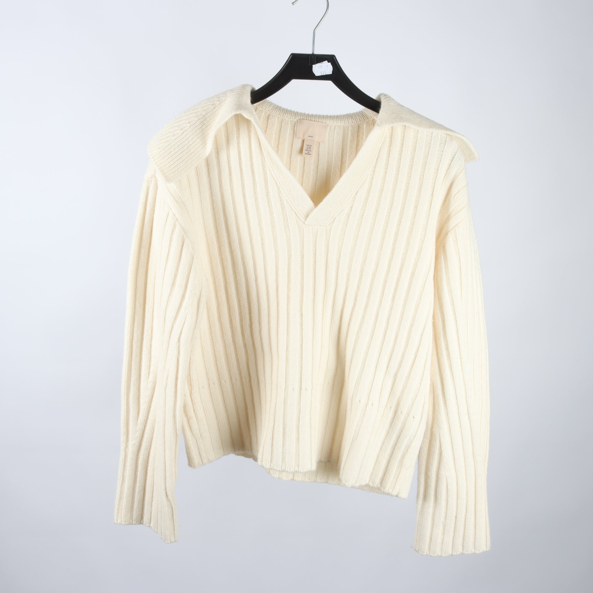 Tröja, H&M, offwhite, stl. XS