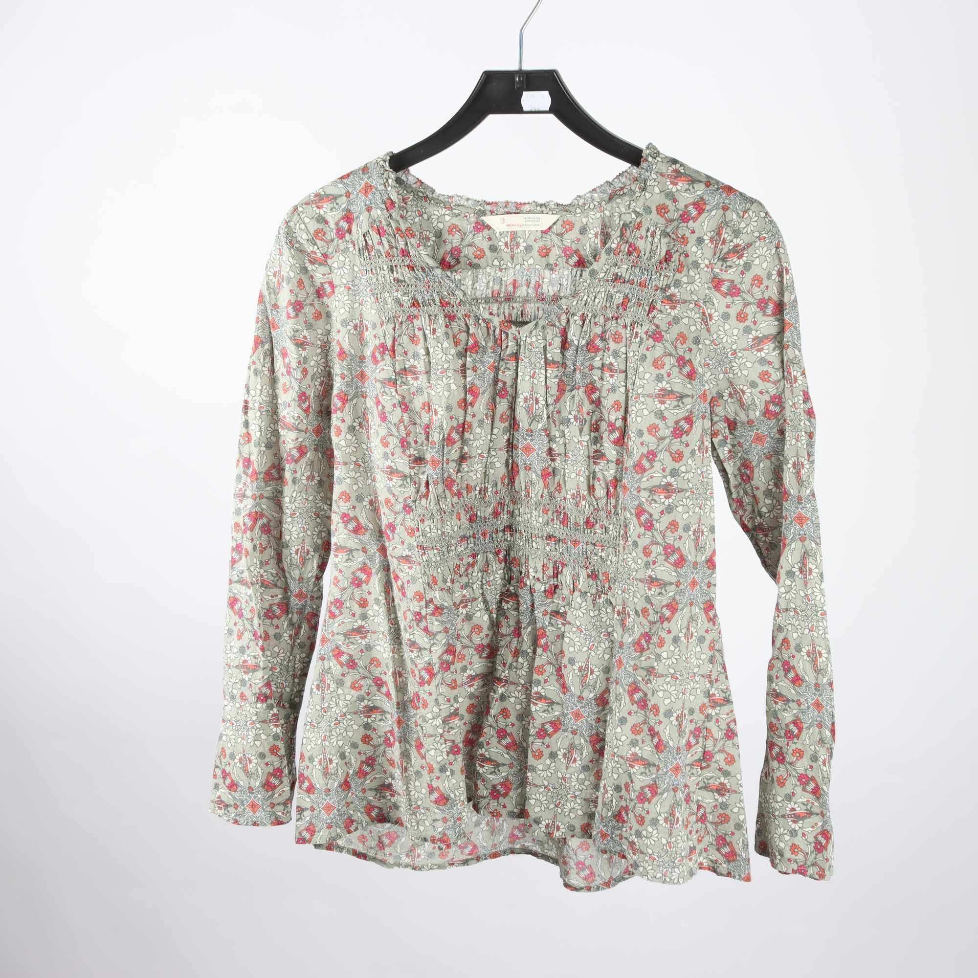 Blus, Odd Molly, blommig, grön, stl. M.