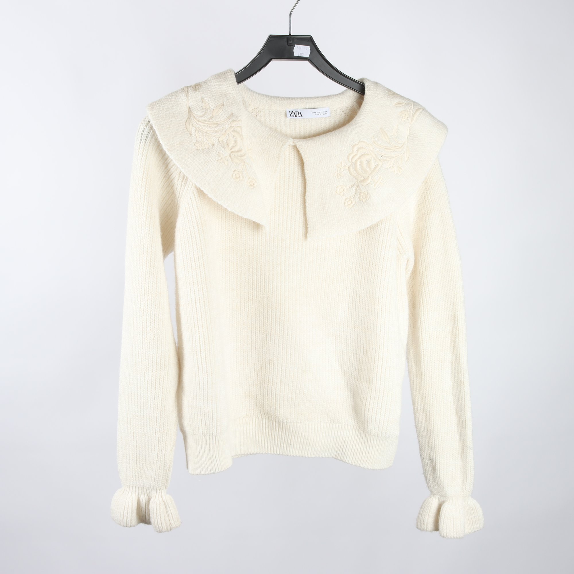 Tröja, Zara, vit, stl. S