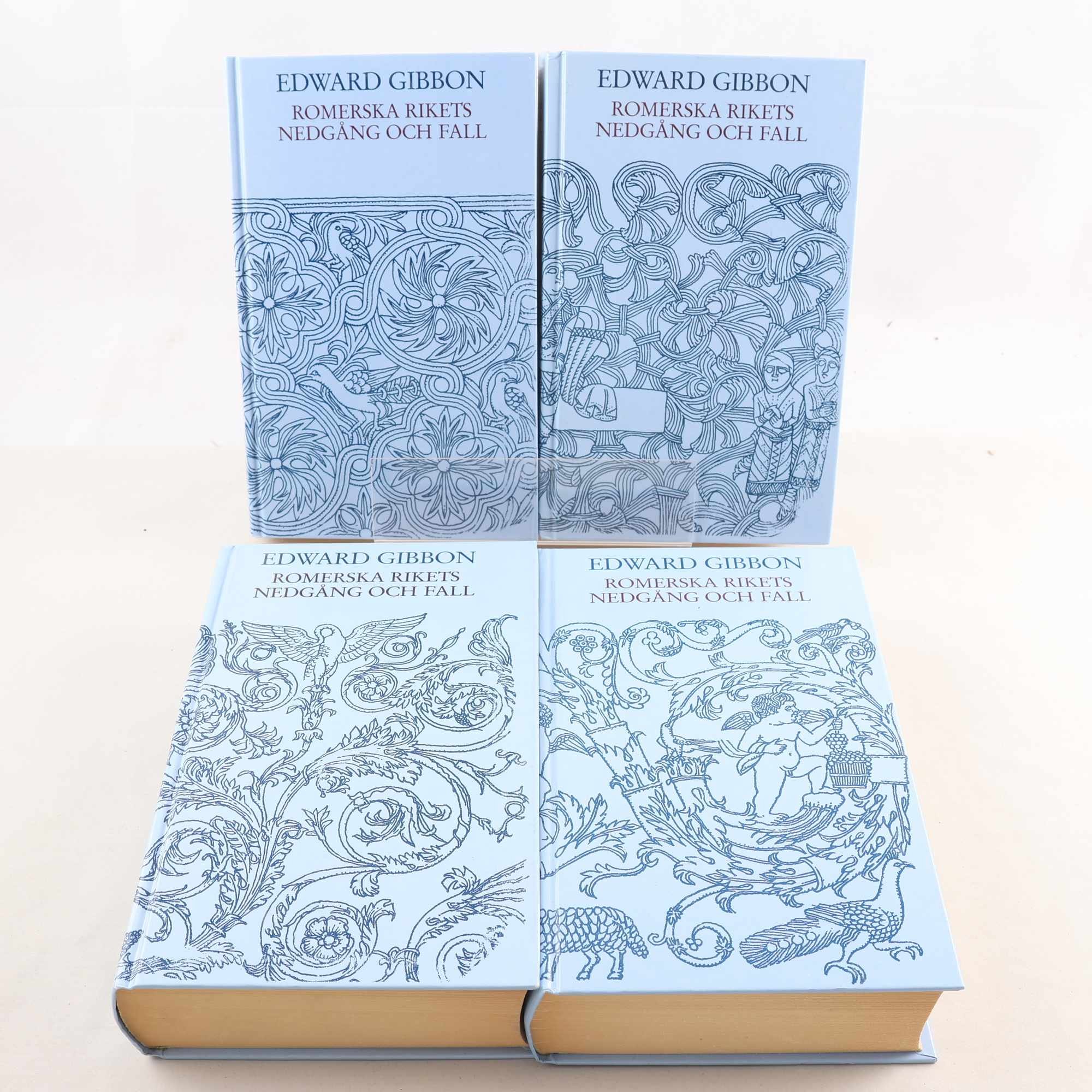 Edward Gibbon, Romerska rikets nedgång och fall, Vol. I-IV