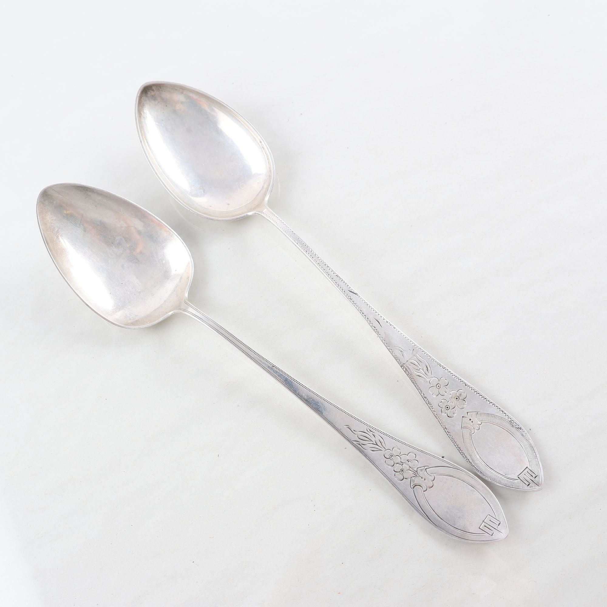 Matskedar, silver, 830, Odin Domaas, Norge, 2 st