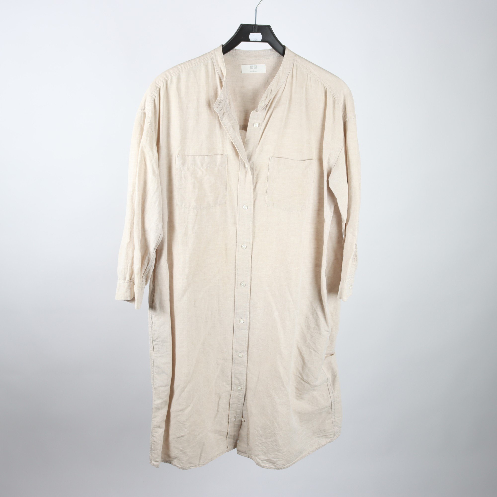 Klänning, Uniqlo, beige, stl. L.